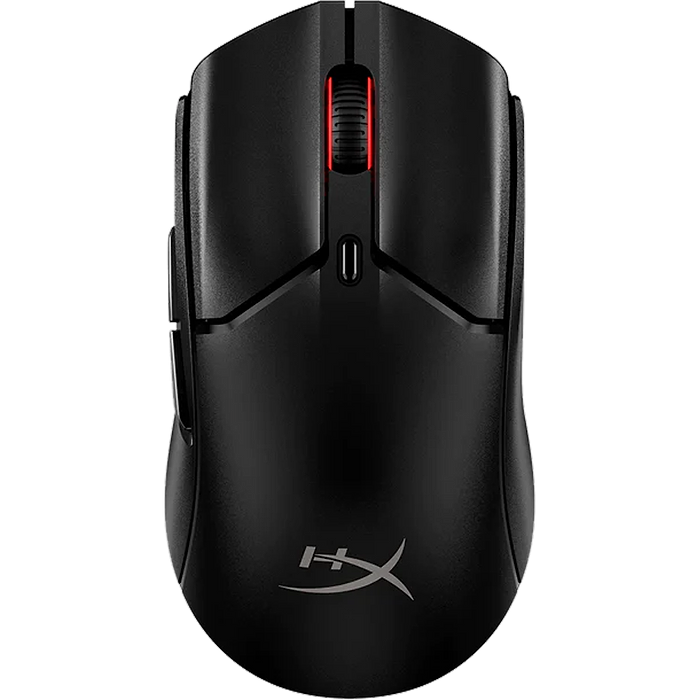 עכבר גיימינג אלחוטי HyperX Pulsefire Haste 2 Mini - צבע שחור שנתיים אחריות עי היבואן הרשמי