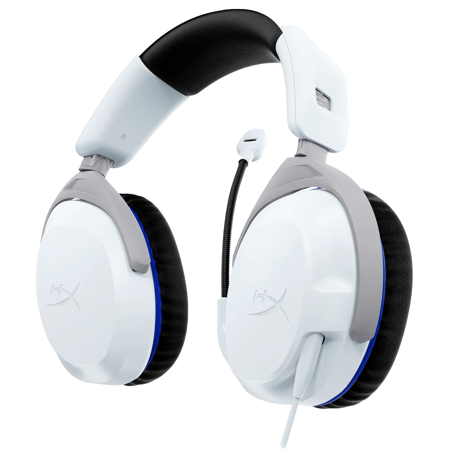 אוזניות חוטיות HyperX Cloud Stinger 2 for Playstation - צבע לבן שנה אחריות ע