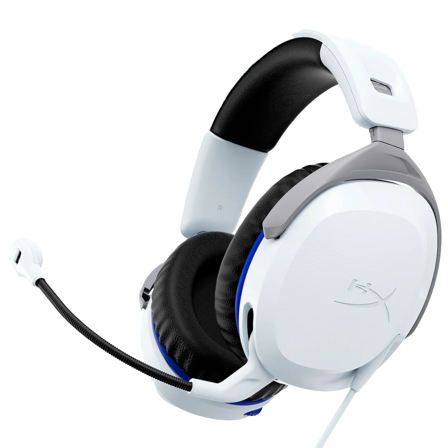 אוזניות חוטיות HyperX Cloud Stinger 2 for Playstation - צבע לבן שנה אחריות ע