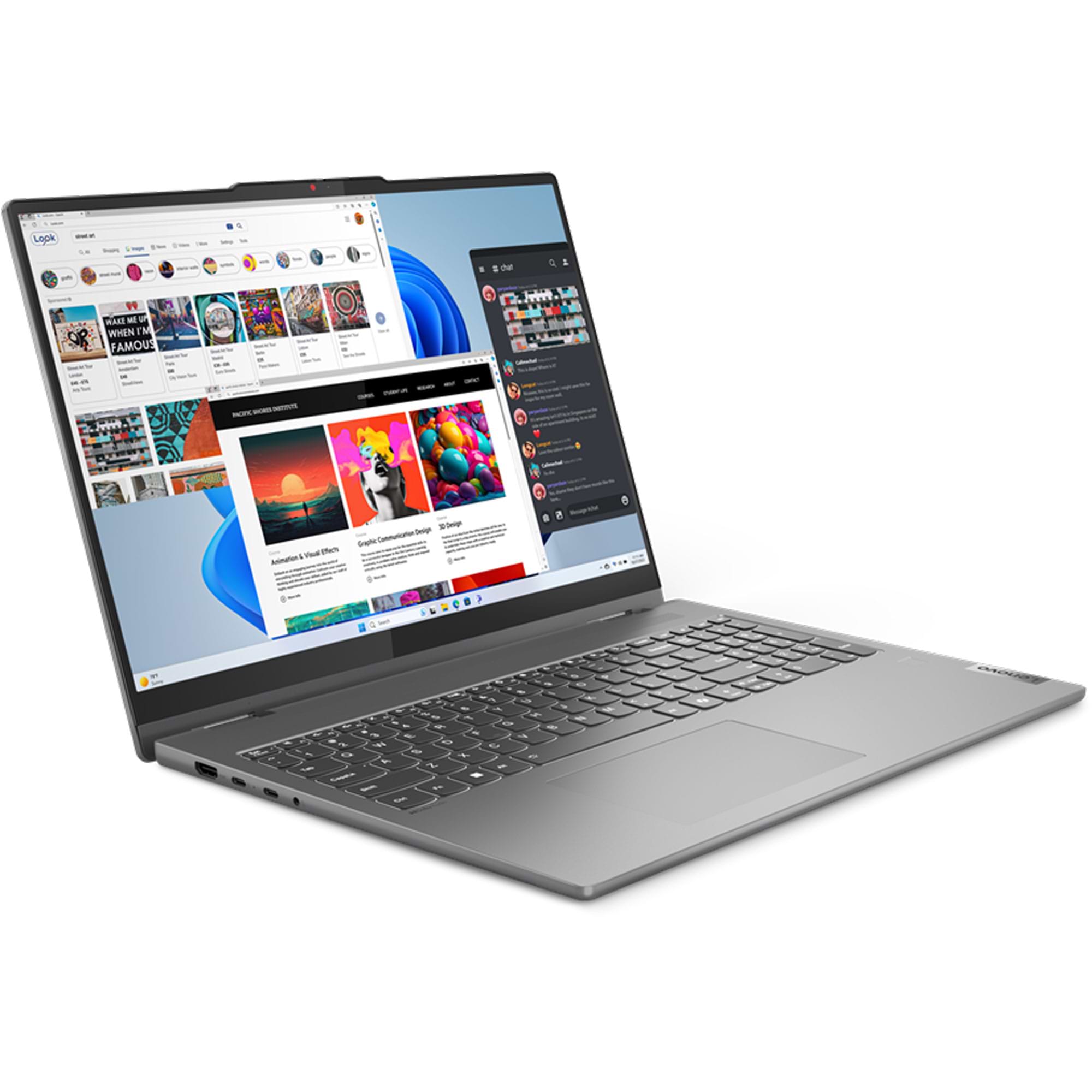 מחשב נייד עם מסך מגע Lenovo IdeaPad 5 2-in-1-16IRU9 - 83DU003FIV - Core 5-120U 1TB SSD 16GB RAM Windows 11 - צבע אפור שלוש שנות אחריות ע