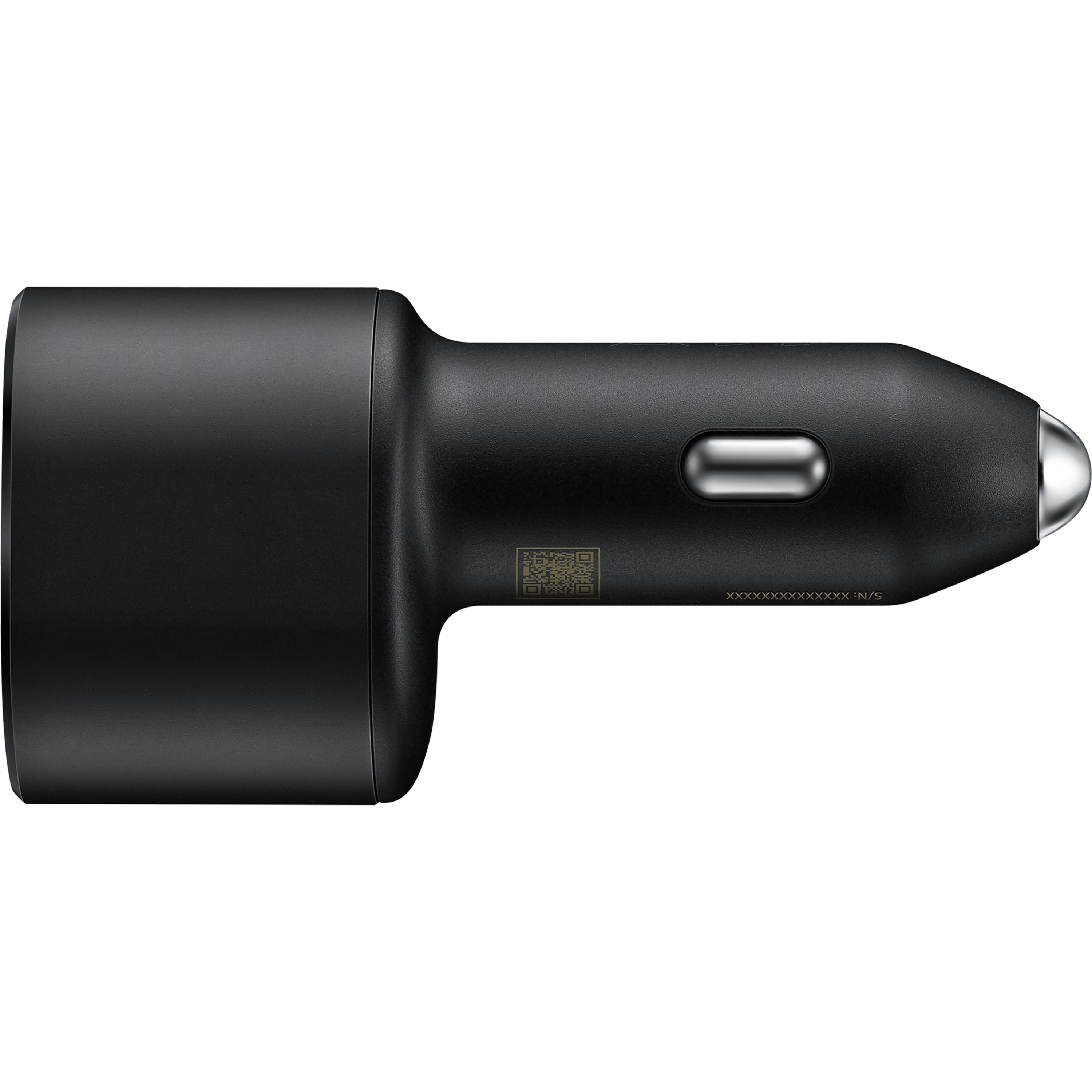 מטען כפול מקורי לרכב Samsung 45W+15W - צבע שחור שנה אחריות ע