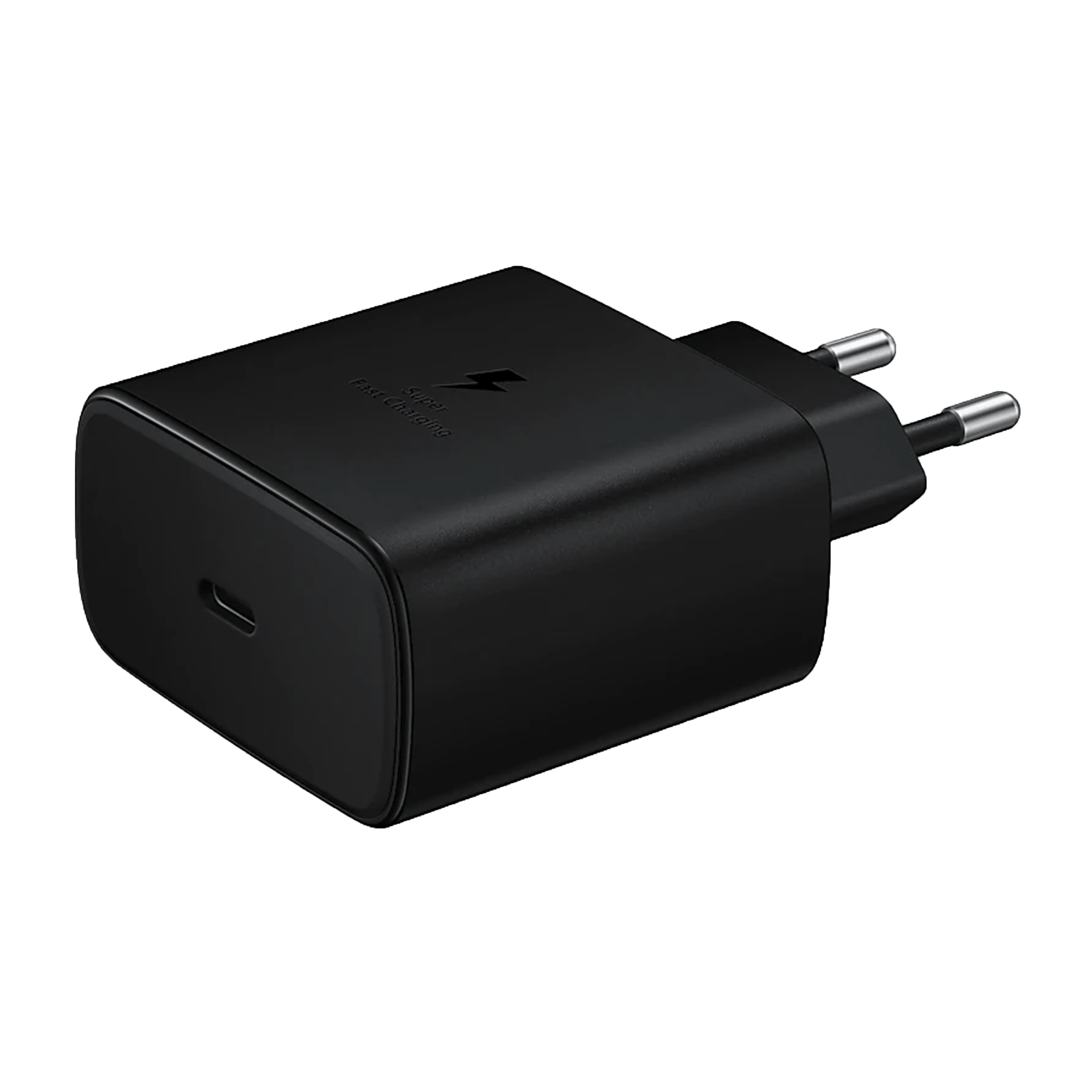 מטען קיר מקורי Samsung 45W USB Type-C ל-USB Type-C - צבע שחור שנה אחריות ע