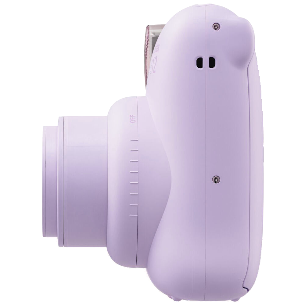 מצלמת פיתוח מיידי Fujifilm Instax Mini 12 - צבע סגול שנה אחריות ע