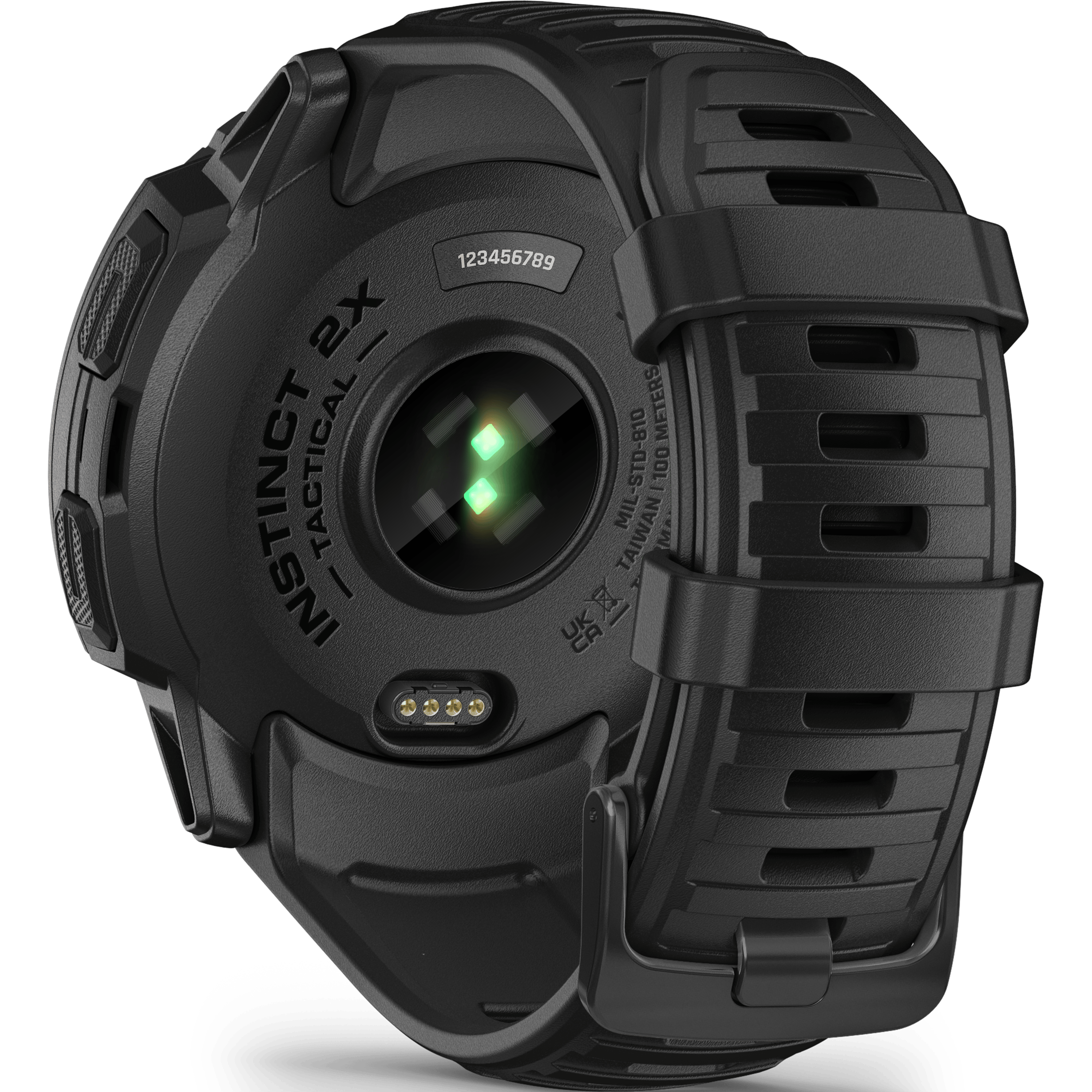 שעון ספורט חכם Garmin Instinct 2X Solar Tactical Edition 50mm - צבע שחור גרפיט שנתיים אחריות ע