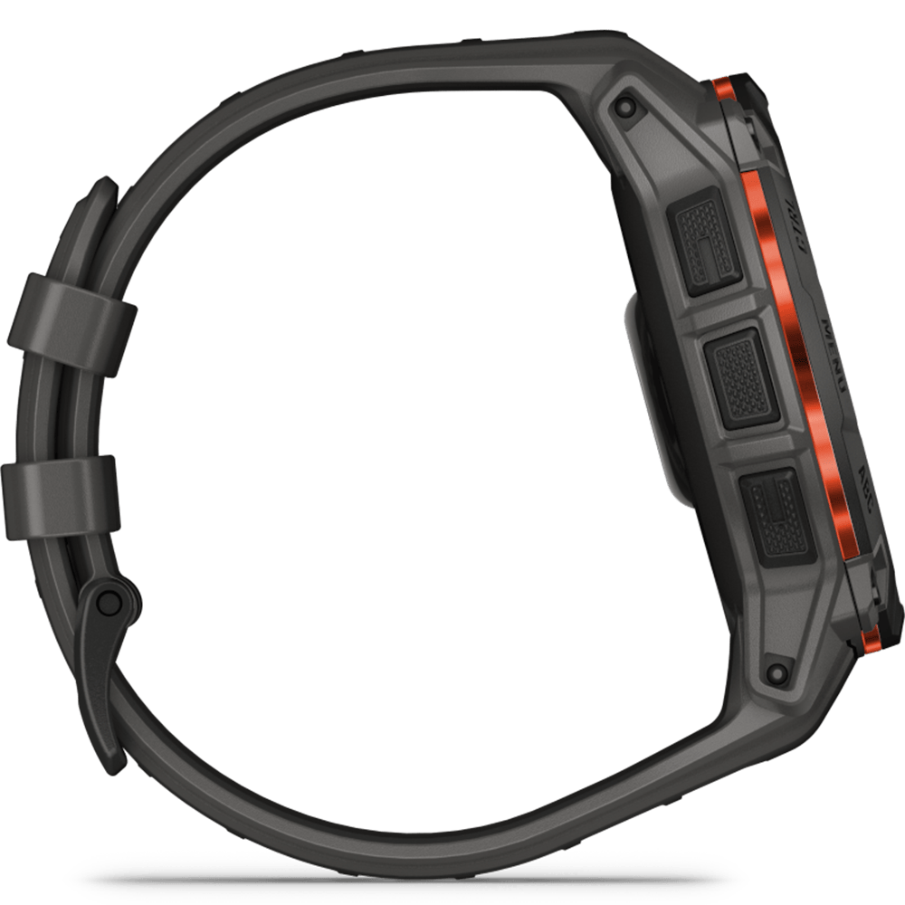 שעון ספורט חכם Garmin Instinct 3 Solar 50mm - צבע שחור שנתיים אחריות ע