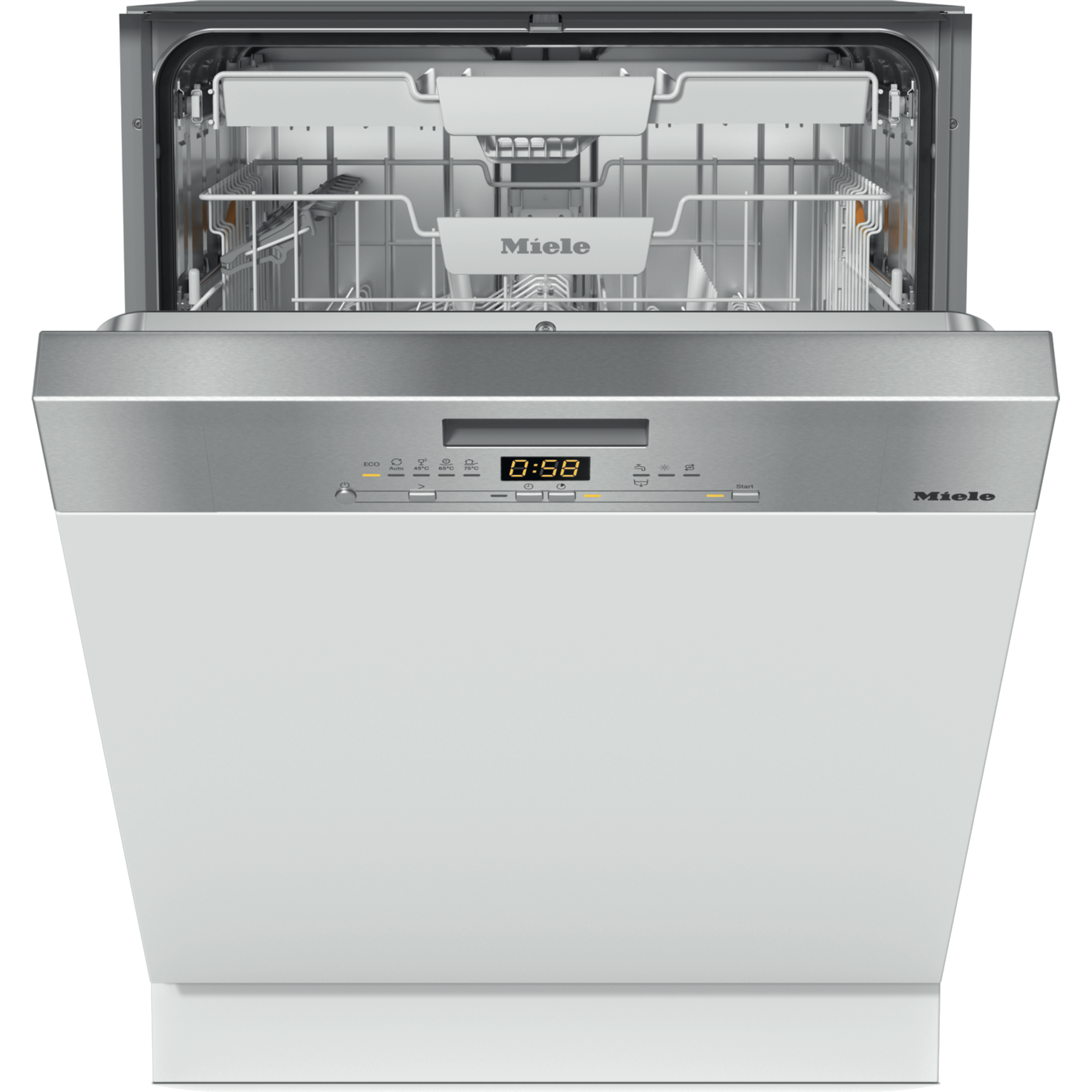 מדיח כלים חצי אינטגרלי Miele G 5110 SCi Active - צבע נירוסטה אחריות ע