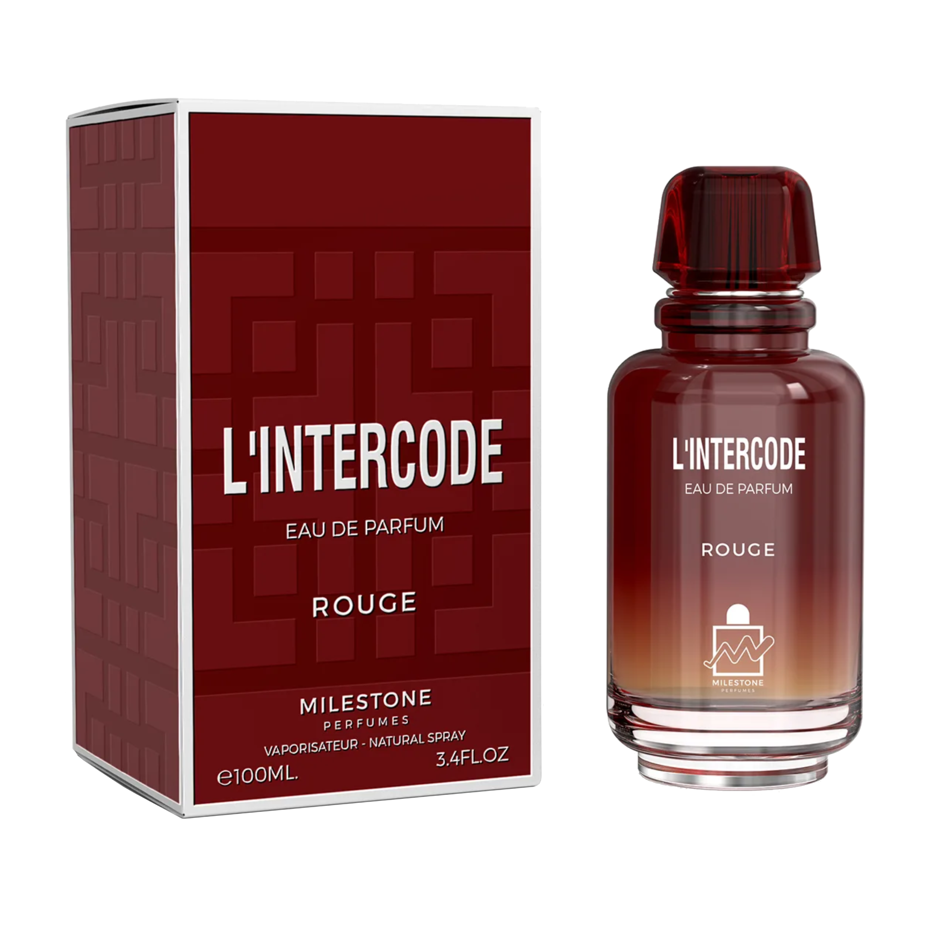 בושם לאישה Milestone L'intercode Rouge E.D.P 100ml 