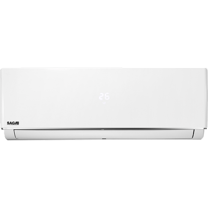 מזגן עילי Saga INV 12X WIFI - צבע לבן אחריות חמש שנות אחריות עי טורנדו היבואן הרשמי