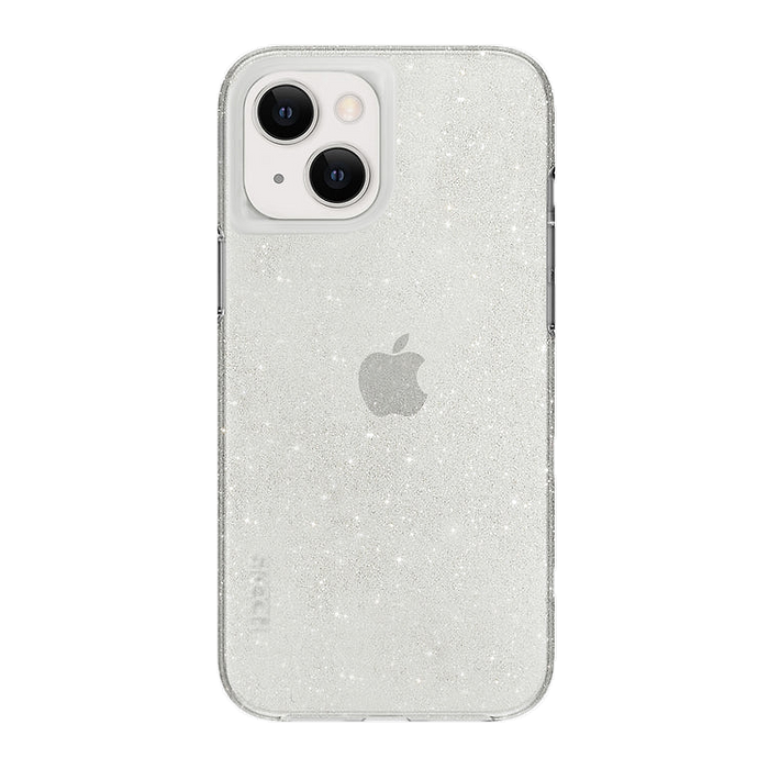 כיסוי Skech לסמארטפון Apple iPhone 14 דגם Matrix - נצנץ שקוף שנה אחריות עי היבואן הרשמי