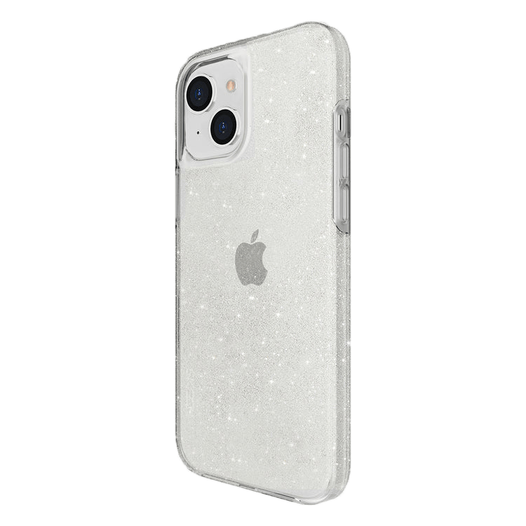 כיסוי Skech לסמארטפון Apple iPhone 14 דגם Matrix - נצנץ שקוף שנה אחריות ע