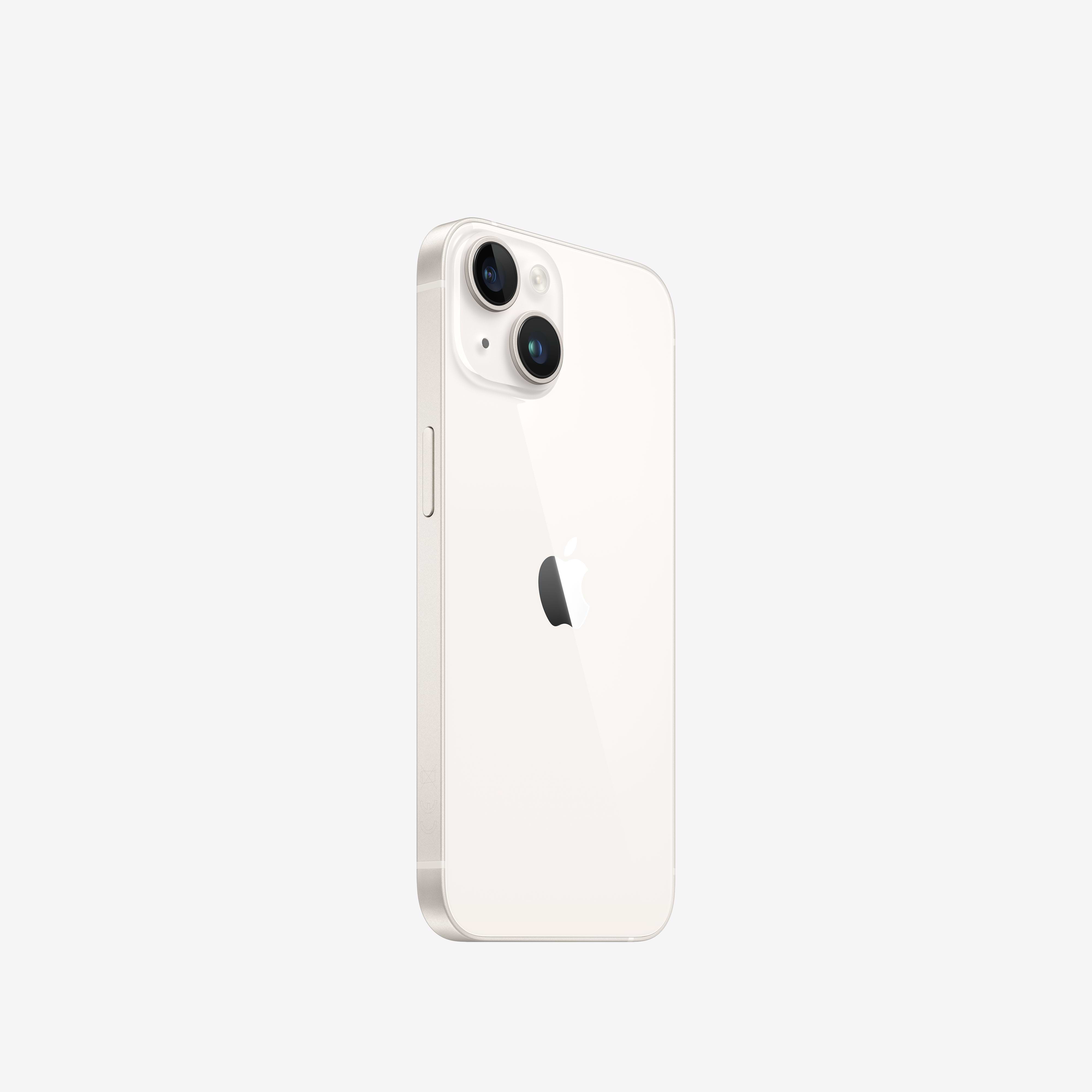 סמארטפון Apple iPhone 14 256GB - צבע אור כוכבים שנה אחריות ע