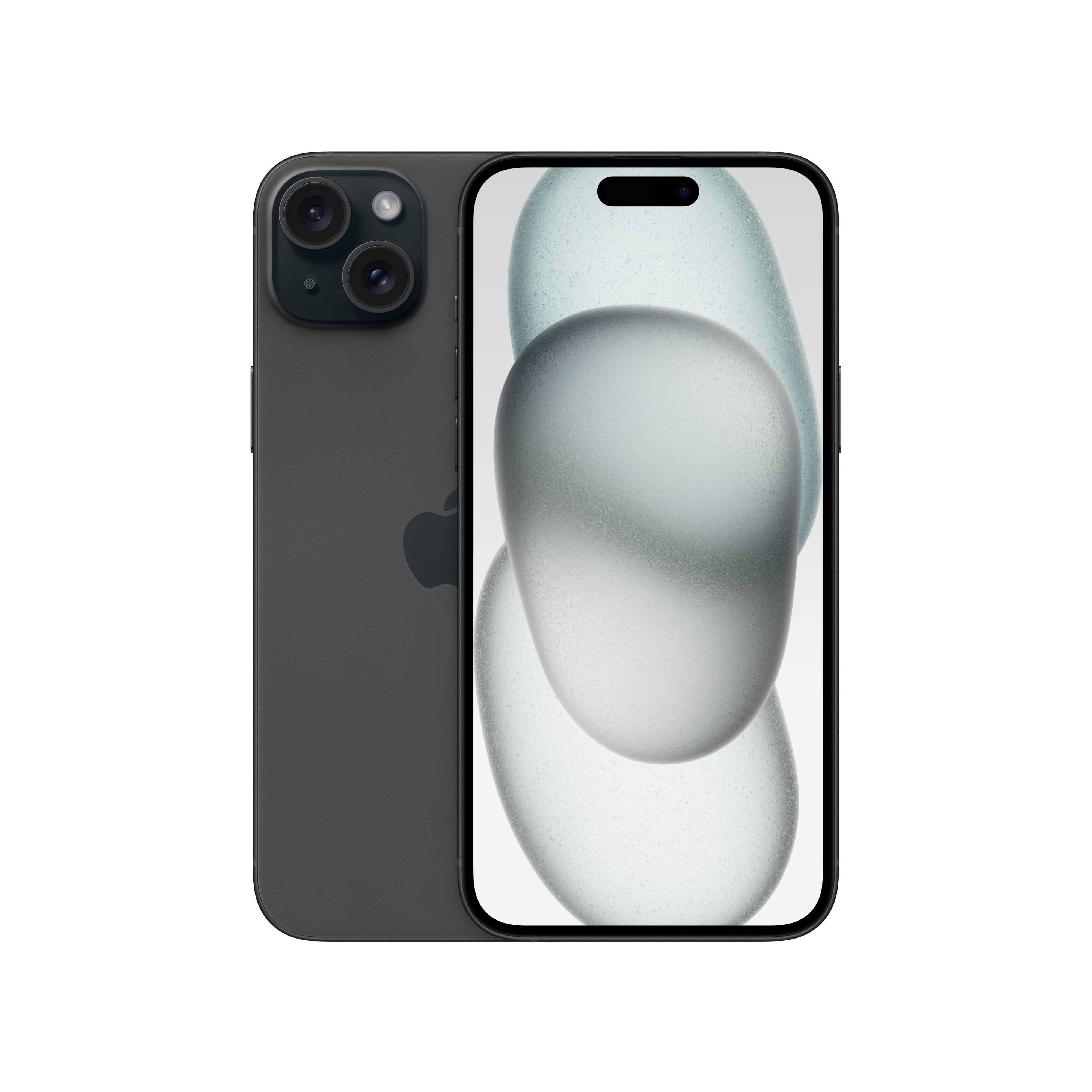 סמארטפון Apple iPhone 15 Plus 256GB - צבע שחור שנה אחריות ע״י היבואן הרשמי 