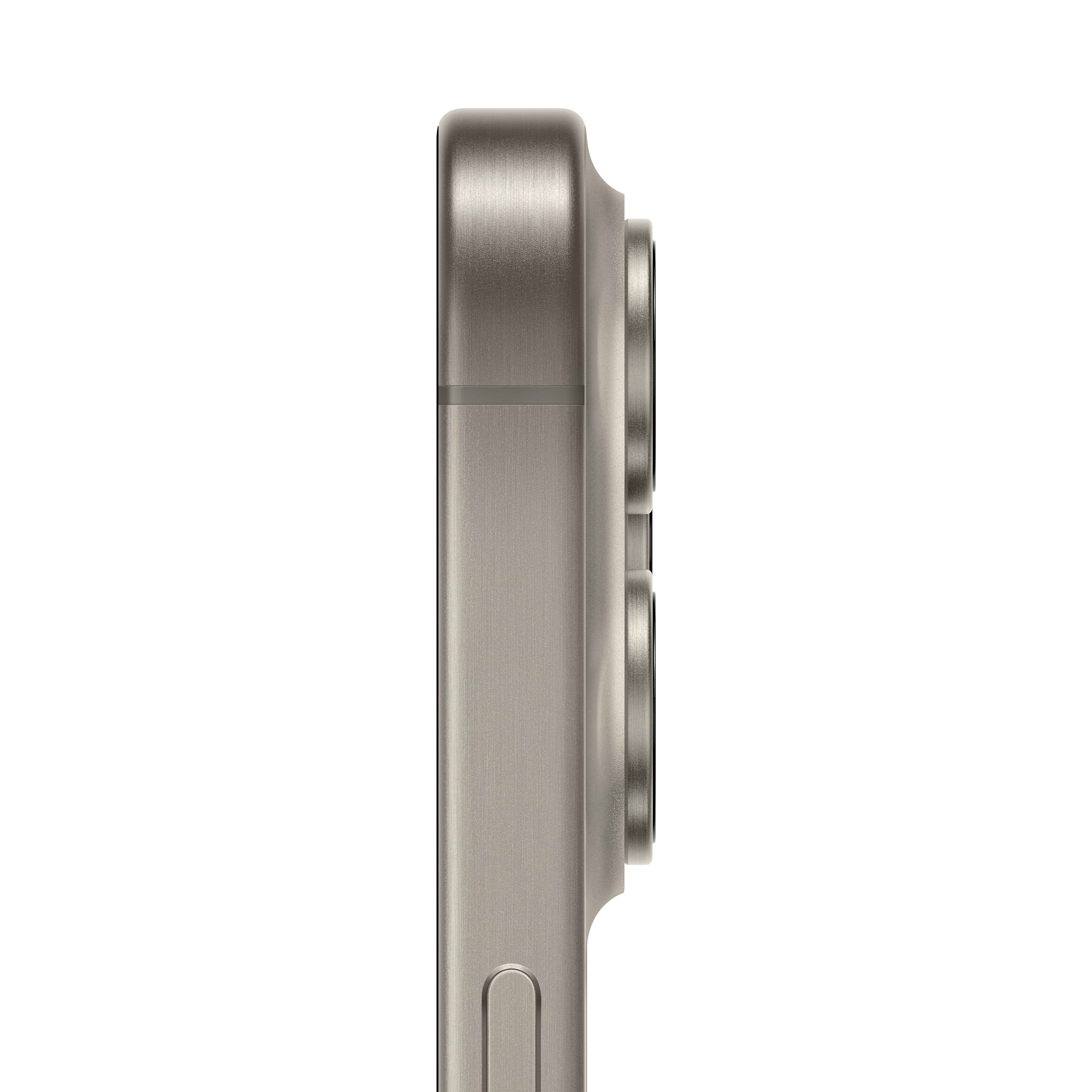 סמארטפון Apple iPhone 15 Pro Max 512GB - צבע טיטניום טבעי שנה אחריות ע״י היבואן הרשמי 