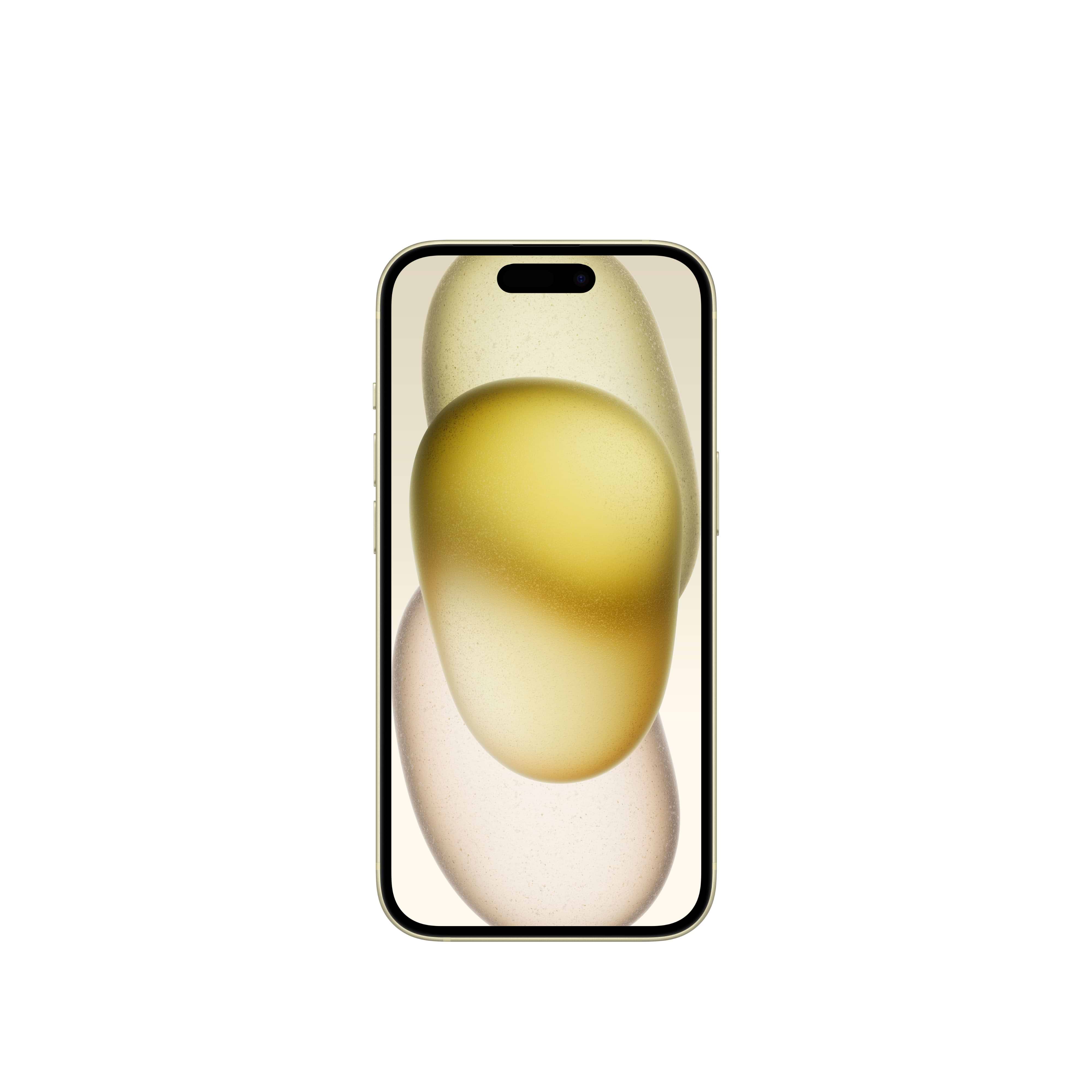 טלפון סלולרי Apple iPhone 15 Plus 256GB - צבע צהוב שנה אחריות ע״י היבואן הרשמי