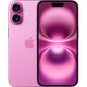 טלפון סלולרי Apple iPhone 16 256GB - צבע ורוד שנה אחריות ע״י היבואן הרשמי