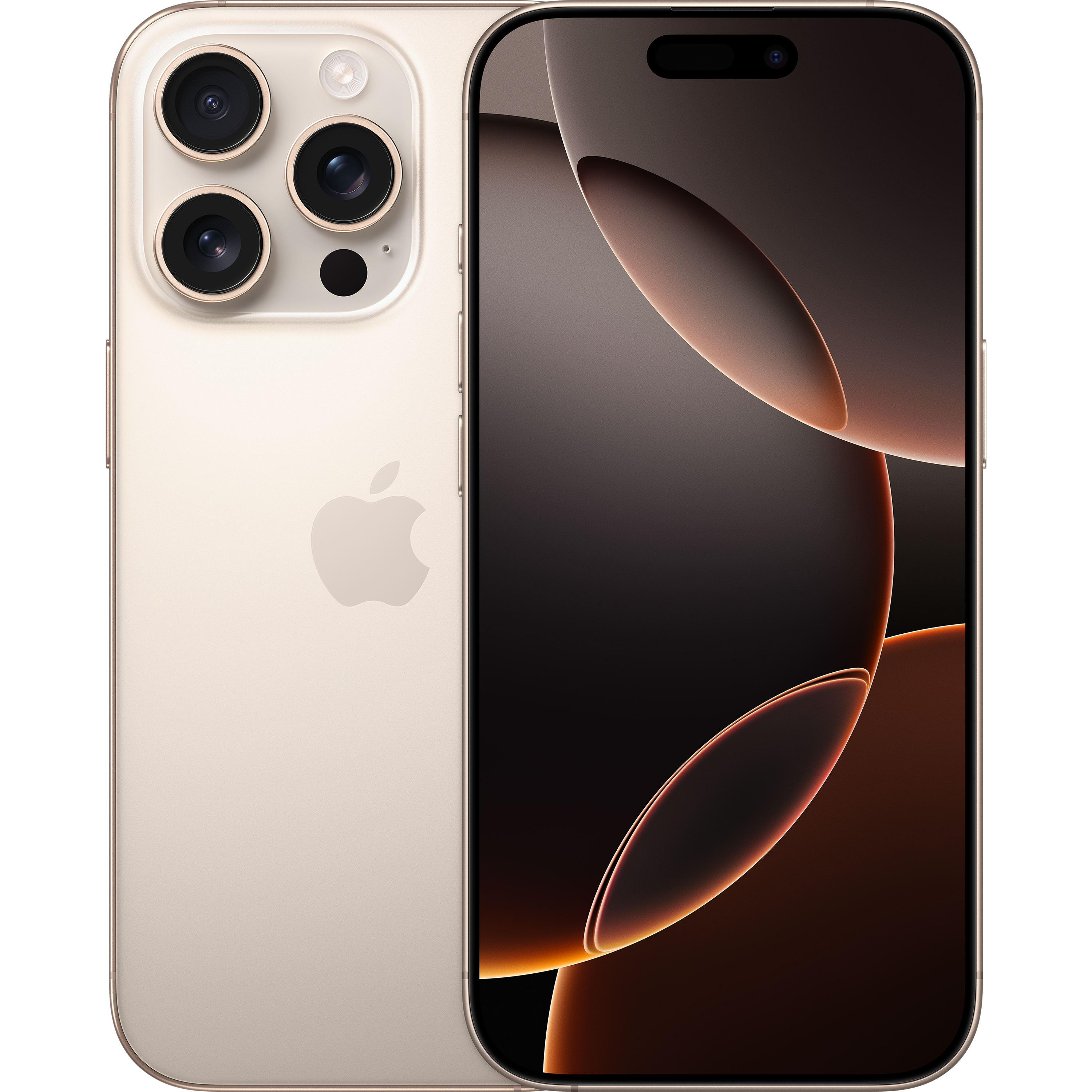 סמארטפון Apple iPhone 16 Pro Max 256GB - צבע טיטניום מדברי שנה אחריות ע״י היבואן הרשמי