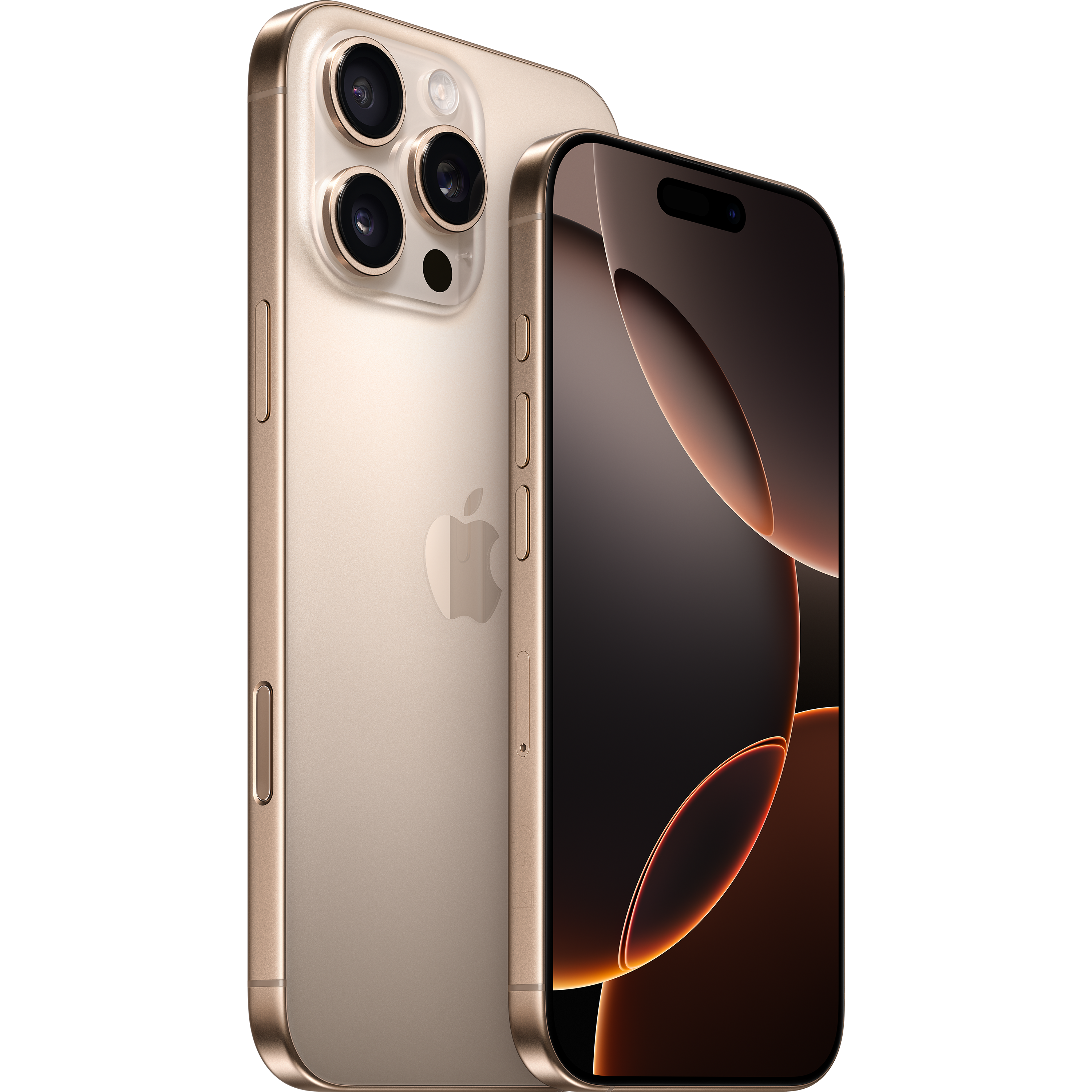 סמארטפון Apple iPhone 16 Pro Max 256GB - צבע טיטניום מדברי שנה אחריות ע״י היבואן הרשמי