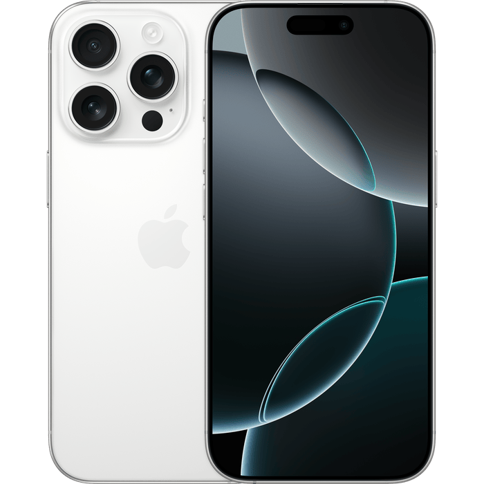 סמארטפון Apple iPhone 16 Pro Max 256GB - צבע לבן טיטניום שנה אחריות ע״י היבואן הרשמי