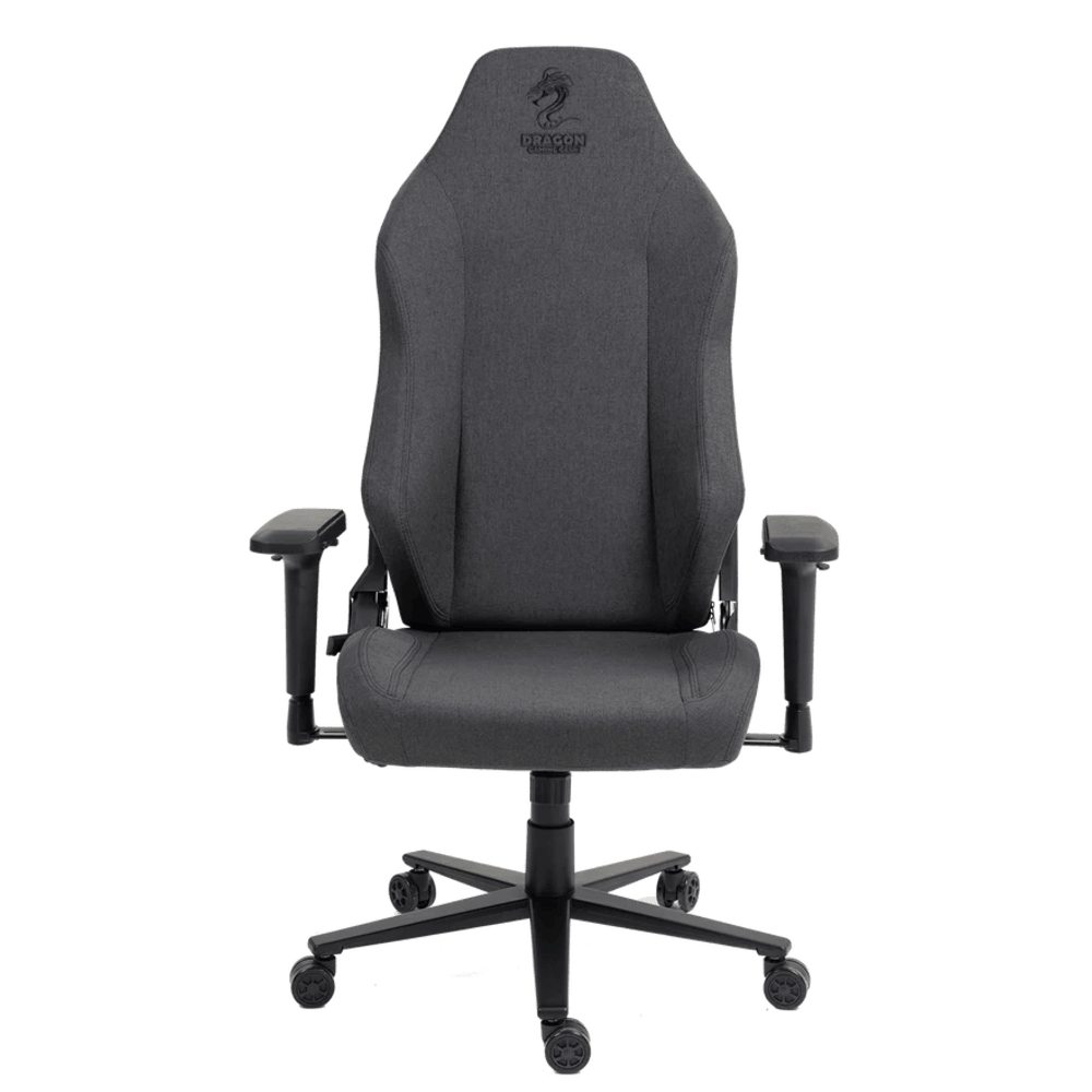 כיסא גיימינג בד Dragon Alpine D.C - צבע Carbon Gray שנה אחריות ע״י היבואן רשמי