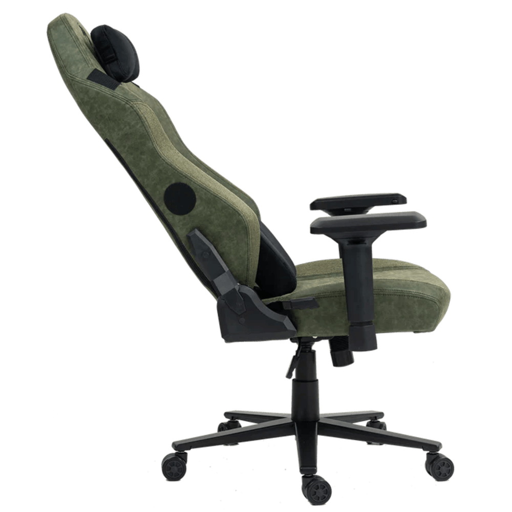 כיסא גיימינג דמוי עור Dragon Alpine D.C - צבע IDF Green שנה אחריות ע״י היבואן רשמי