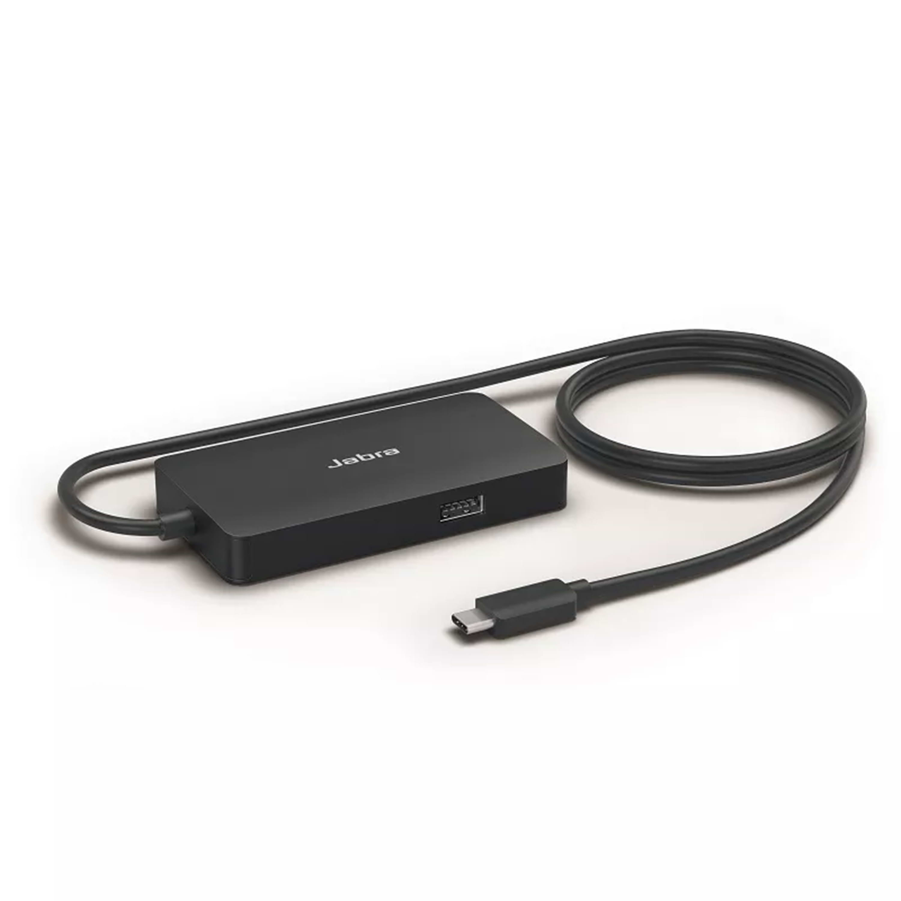 רכזת HUB למצלמת הרשת Panacast מבית Jabra דגם PanaCast USB Hub USB-C - צבע שחור שנתיים אחריות ע