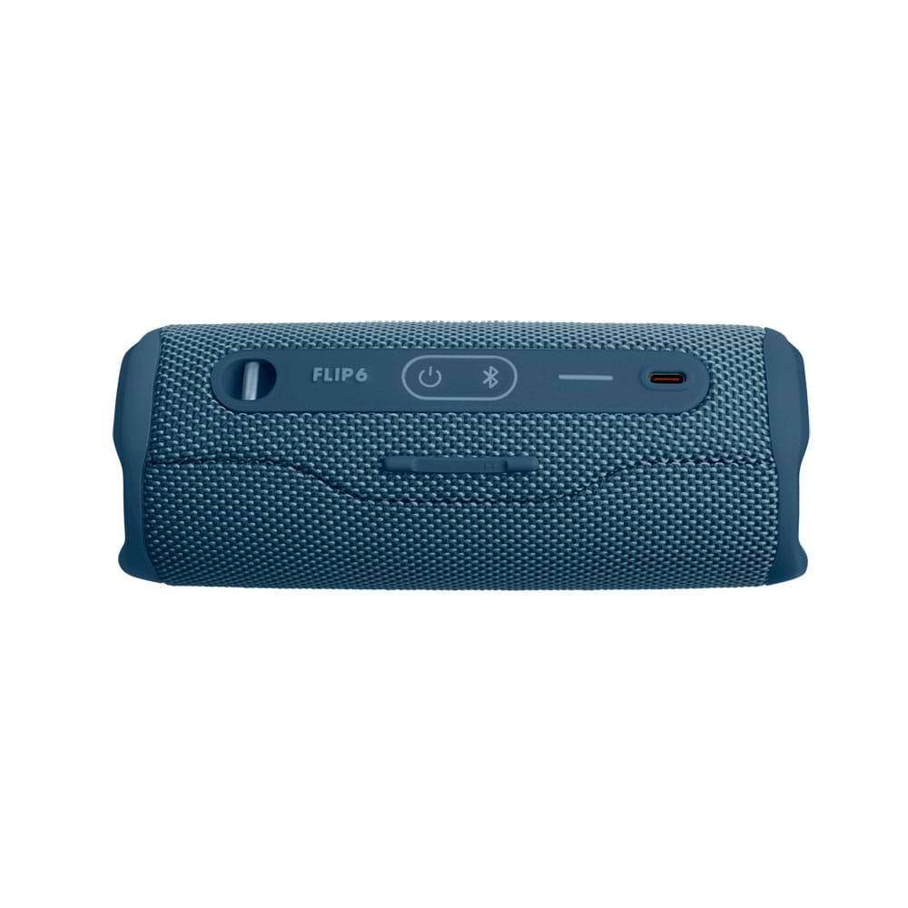 רמקול נייד אלחוטי JBL Flip 6 - צבע כחול שנה אחריות ע