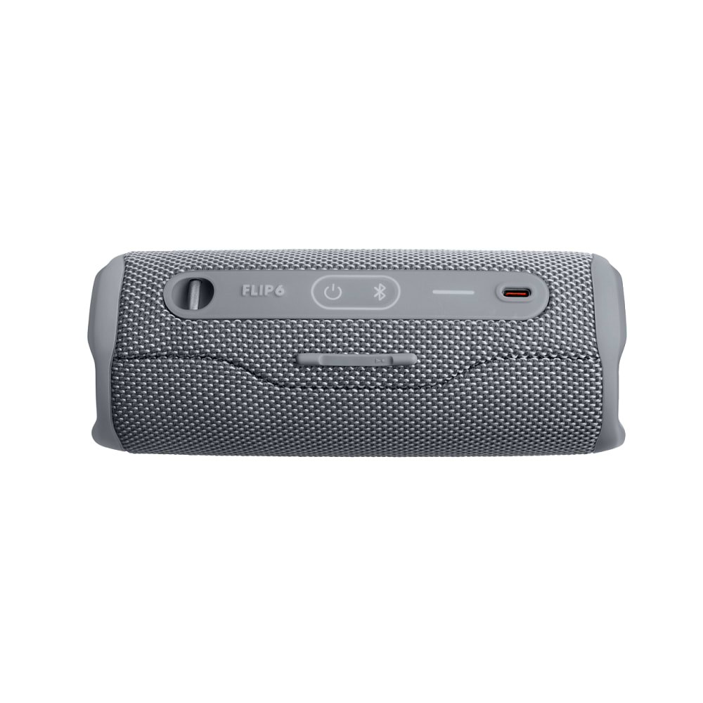 רמקול נייד אלחוטי JBL Flip 6 - צבע אפור שנה אחריות ע