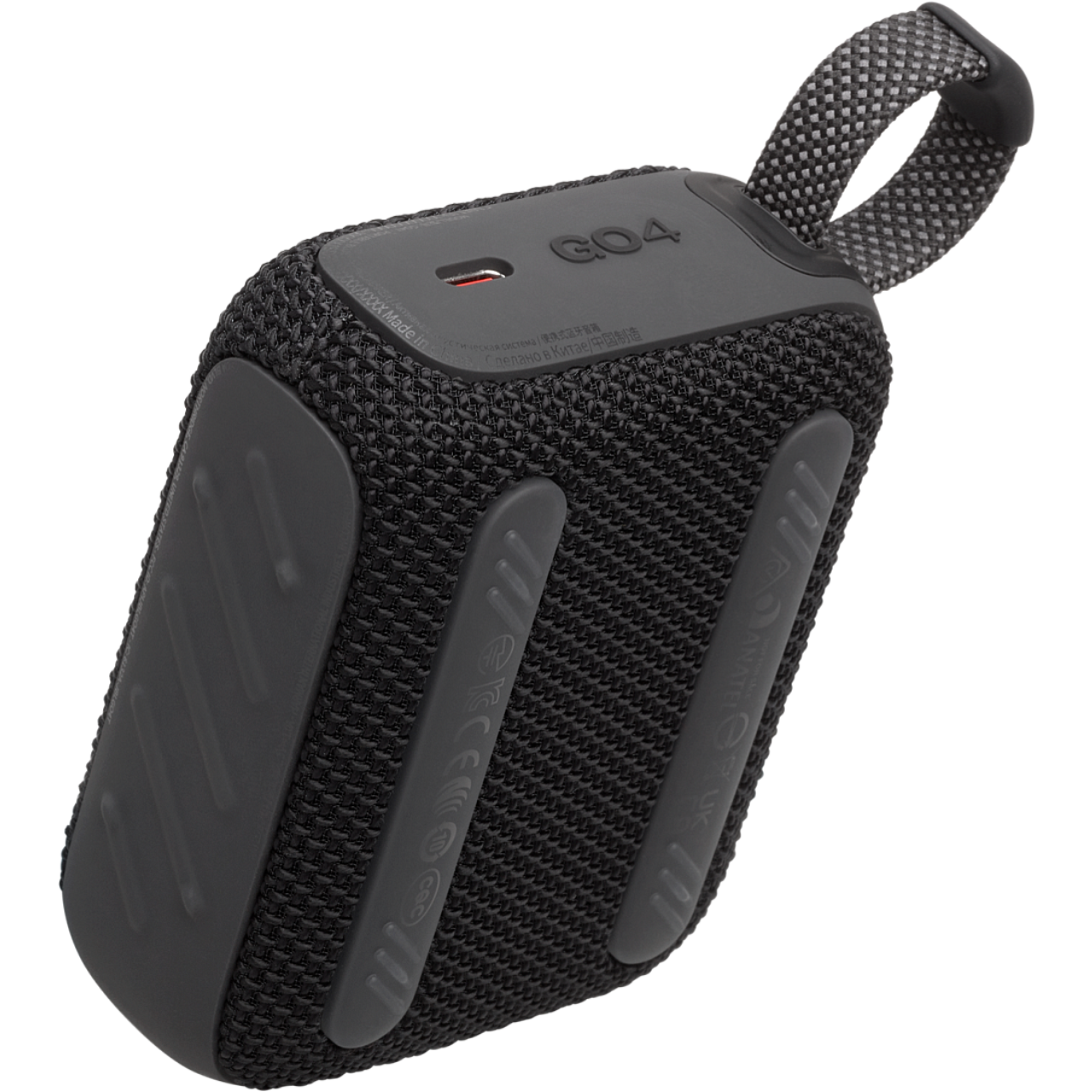 רמקול אלחוטי JBL GO 4 IP67 4.2W - צבע שחור שנה אחריות ע