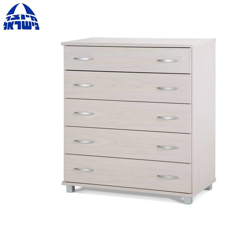 שידת 5 מגירות שוהם יראון מייפל מלובן דגם YIRON
