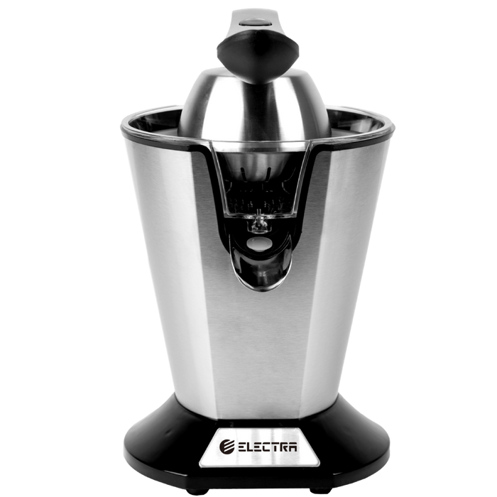 מסחטת הדרים ידנית  Electra JE-652G 600W  - גימור נירוסטה אחריות עי היבואן הרשמי
