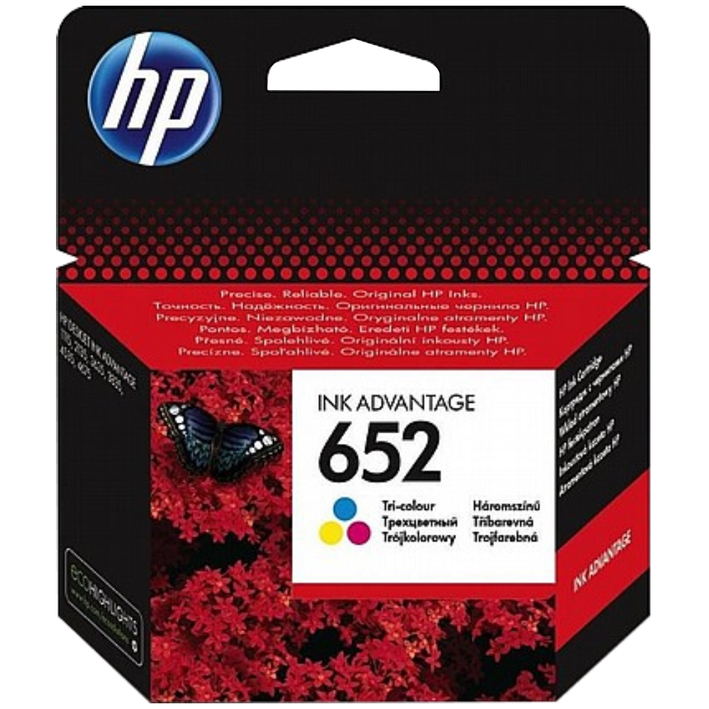 ראש דיו צבעוני סדרה F6V24AE 652 למדפסת דגם HP DeskJet 3788/3789/3790/3835