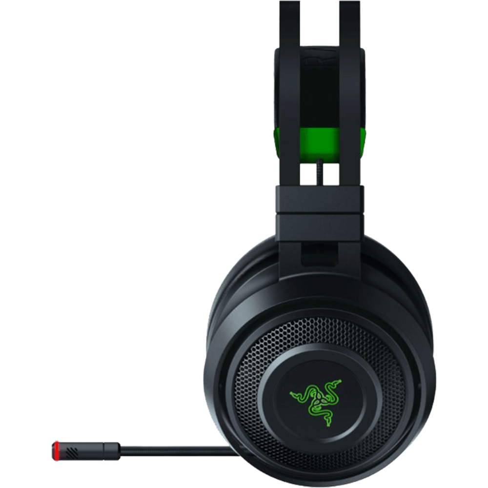 אוזניות גיימינג אלחוטיות Razer Nari Ultimate for xbox one - צבע שחור שנתיים אחריות
