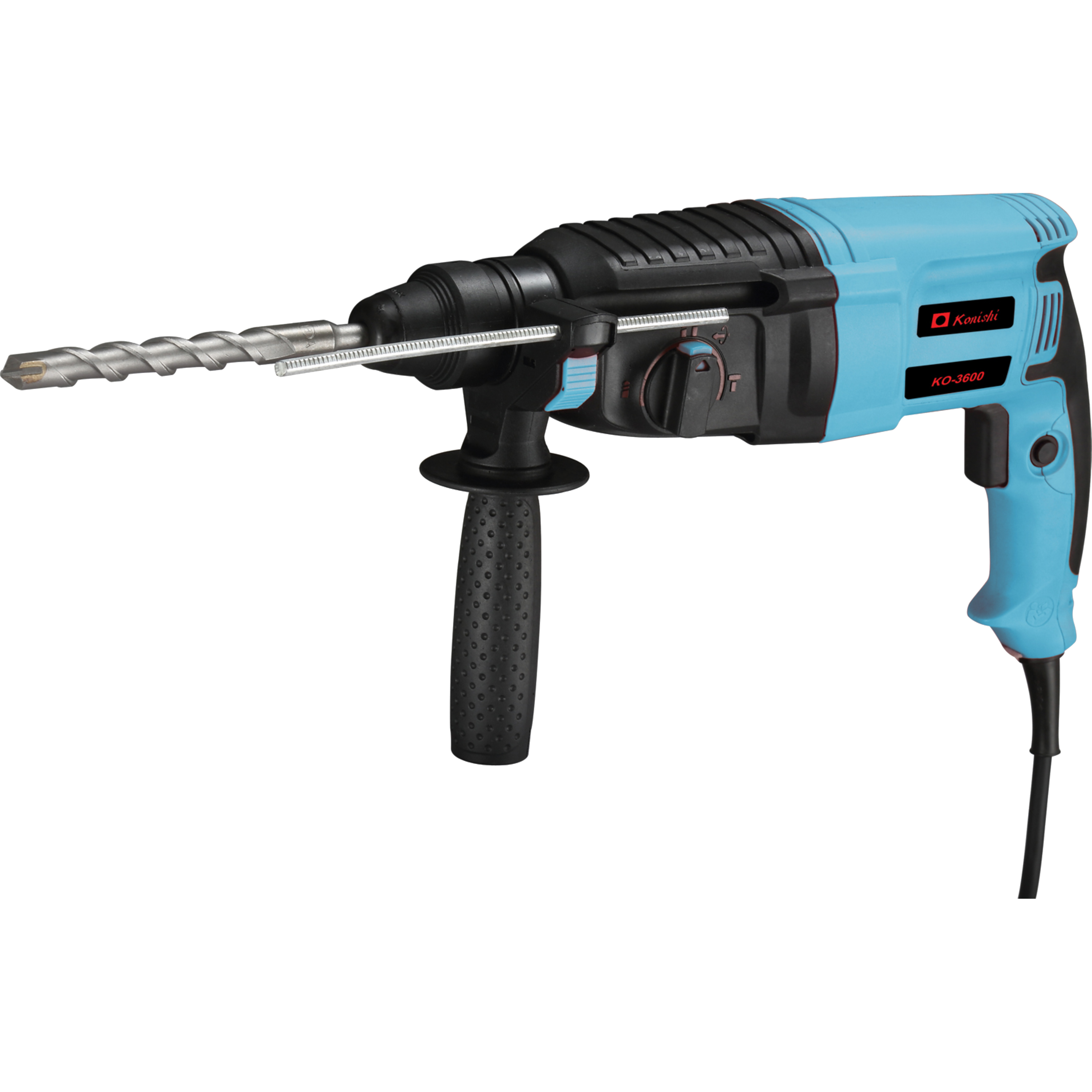פטישון חציבה וקידוח חשמלי 850W עם ראש מתחלף Konishi KO-3600 - אחריות ע