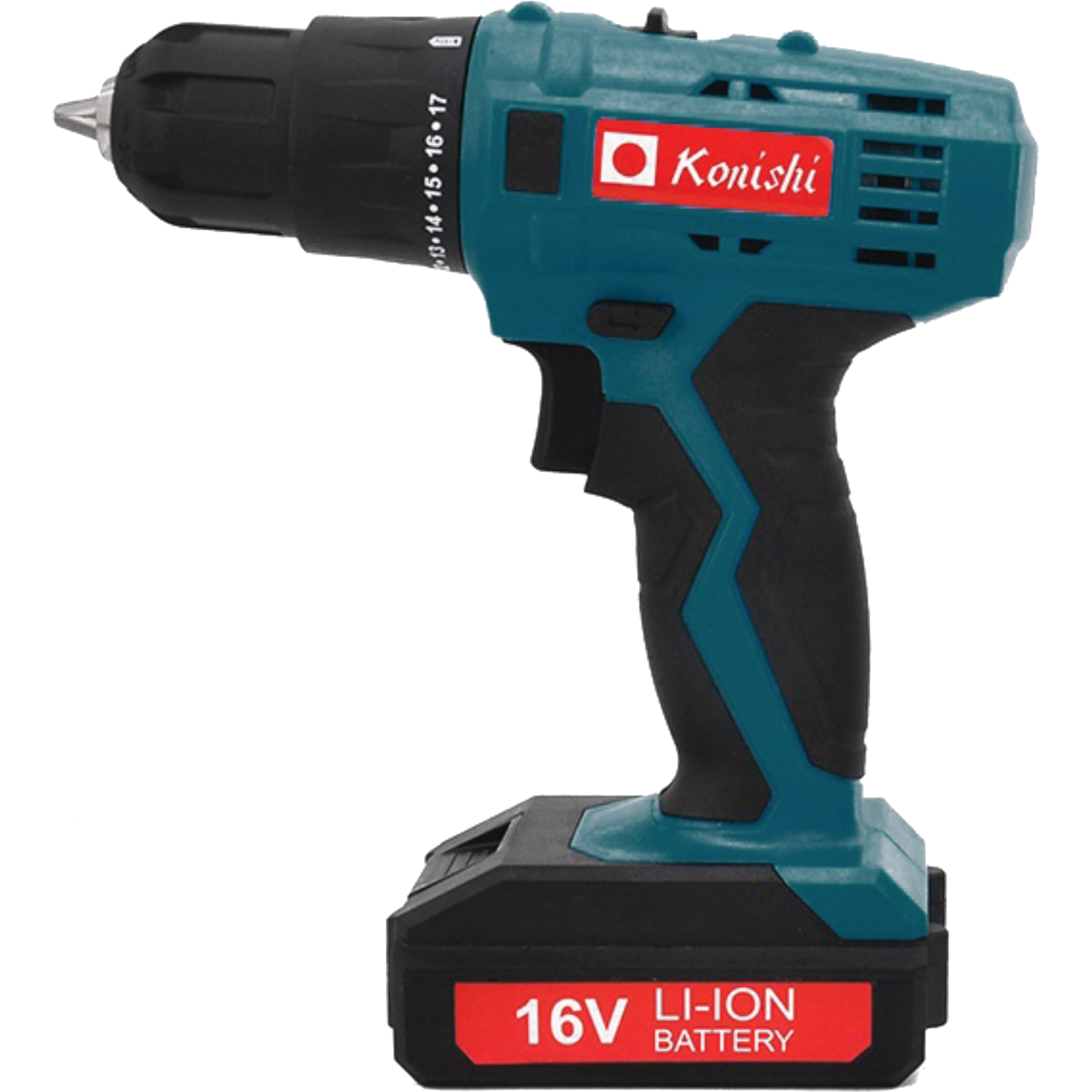סט 4 כלים: מברגת אימפקט 16V + מברגת גיר 12V + מסור אנכי 400W + מקדחה 13 מ