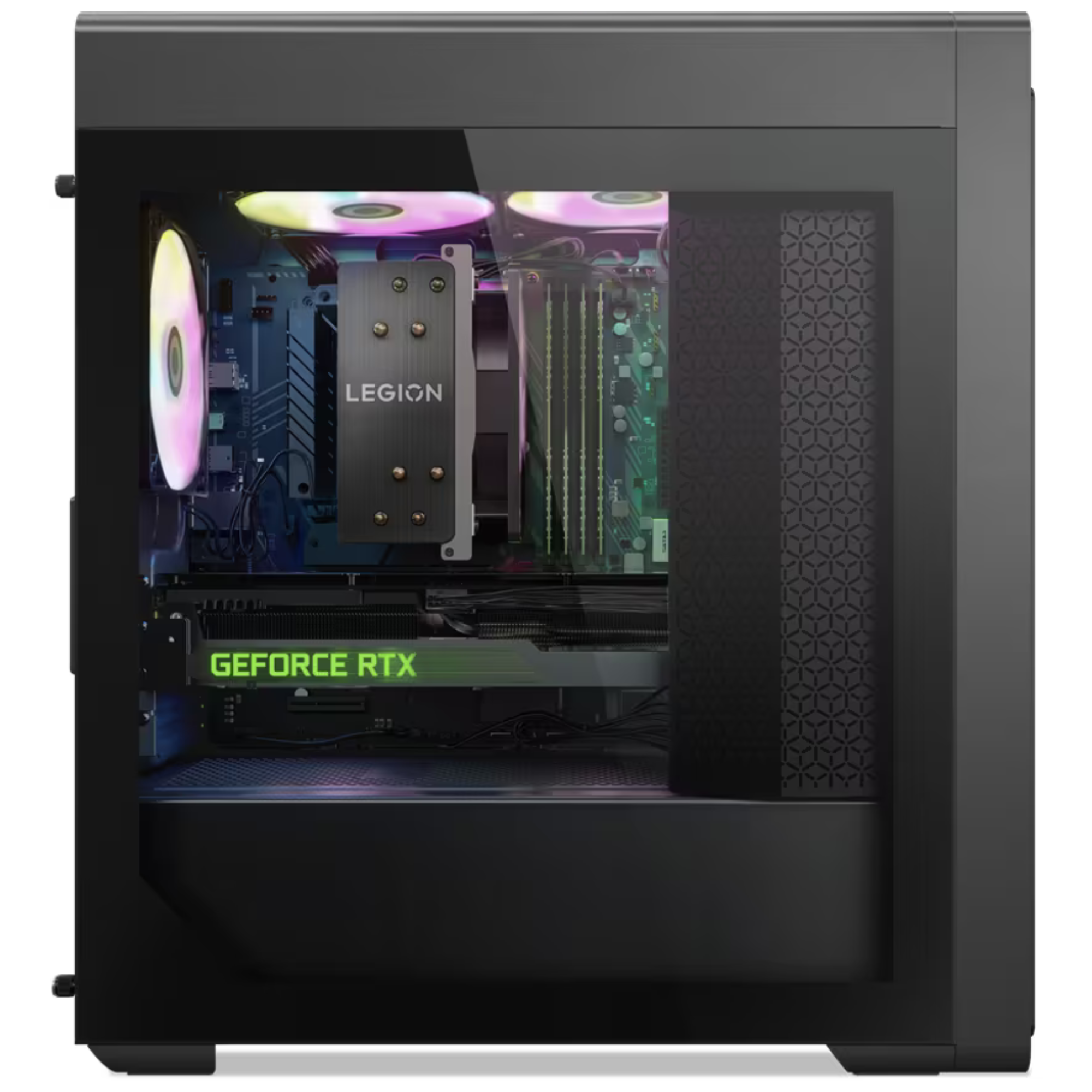 מחשב נייח גיימינג Lenovo Legion T5 26IRB8 90UU00K1YS - Core i7-14700KF 32GB 1TB SSD RTX4070 - צבע אפור שלוש שנות אחריות ע