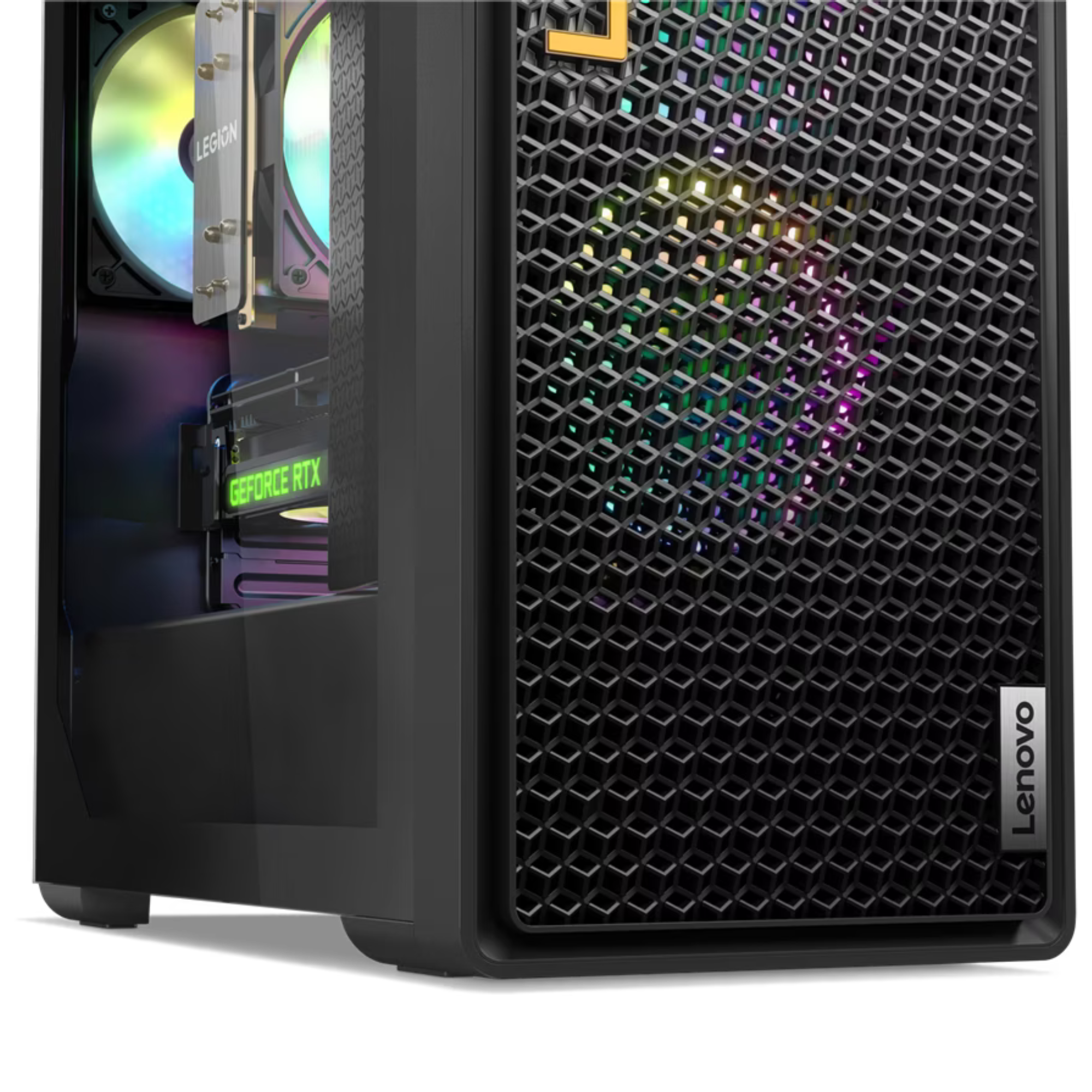 מחשב נייח גיימינג Lenovo Legion T5 26IRB8 90UU00K1YS - Core i7-14700KF 32GB 1TB SSD RTX4070 - צבע אפור שלוש שנות אחריות ע