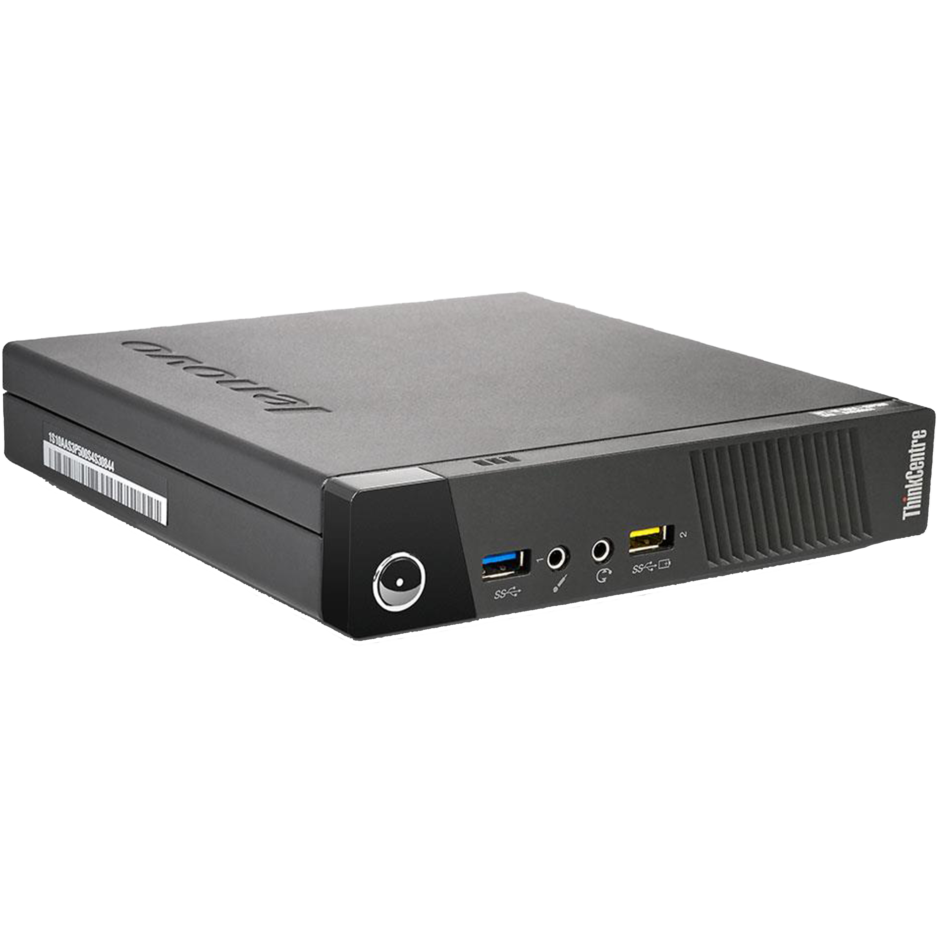 מחשב נייח מחודש Lenovo ThinkCentre M93p Tiny i5-4570T 16GB RAM 480GB SSD Windows 10 Pro - צבע שחור שנתיים אחריות