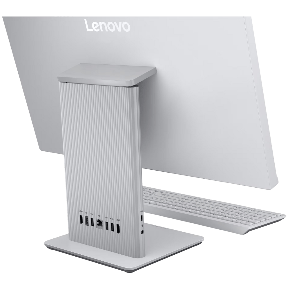 מחשב Lenovo IdeaCentre AIO 24IRH9 F0HN00CXIV - Core i5-13420H 1TB SSD 16GB RAM - צבע אפור בהיר שלוש שנות אחריות ע