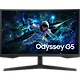 מסך מחשב גיימינג קעור 27'' Samsung Odyssey G5 S27CG552EM QHD VA 165Hz FreeSync 1ms - צבע שחור שלוש שנות אחריות ע