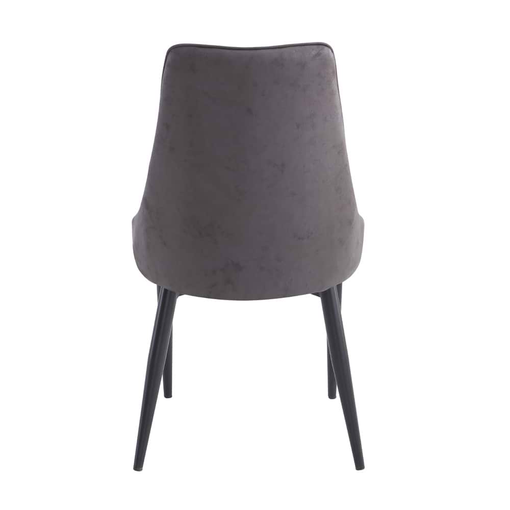 זוג כסאות אוכל ליאן אפור HOME DECOR