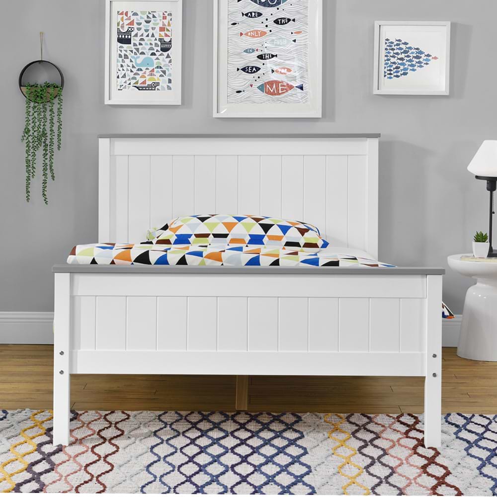 מיטה רחבה 120/190 עץ מלא Home Decor ליטל