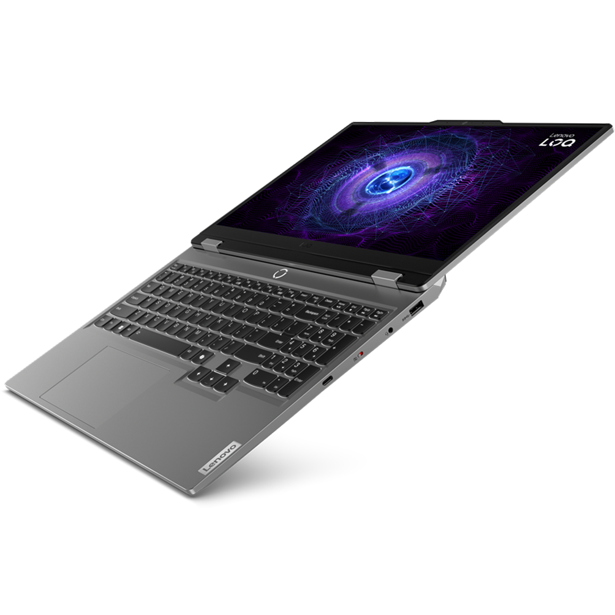 מחשב נייד גיימינג Lenovo LOQ 15IRX9 - 83DV00CDIV - Core i5-13450HX RTX 4060 1TB SSD 16GB RAM Windows 11 - צבע אפור שלוש שנות אחריות ע
