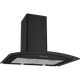 קולט אדים 60 ס''מ Lyvent LV-G-585 - גימור שחור אחריות ע