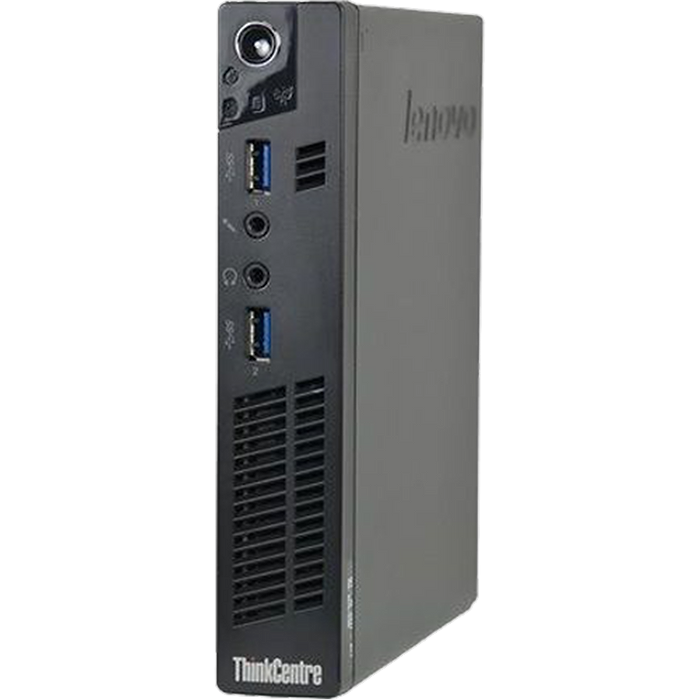 מחשב נייח מחודש Lenovo ThinkCentre M93p Tiny i5-4570T 16GB RAM 480GB SSD Windows 10 Pro - צבע שחור שנה אחריות