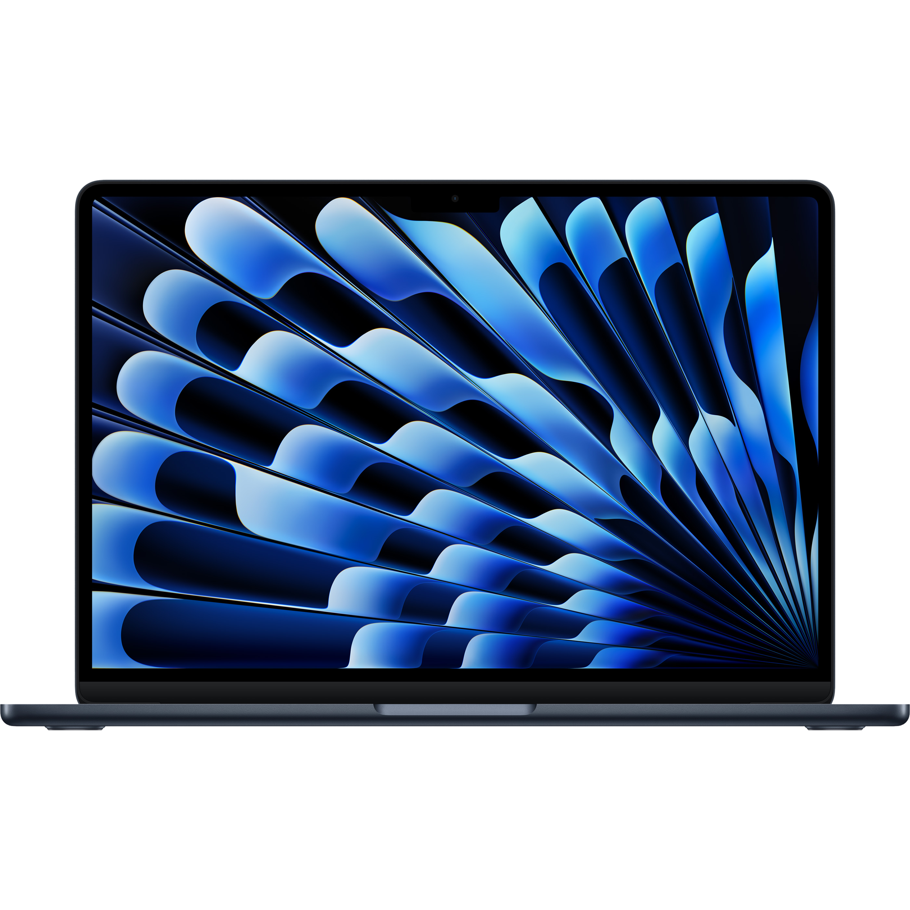 מחשב נייד Apple MacBook Air 13 - MW123HB/A M4 chip 10‑core CPU and 8‑core GPU 256GB SSD 16GB RAM - צבע שחור חצות שנה אחריות ע