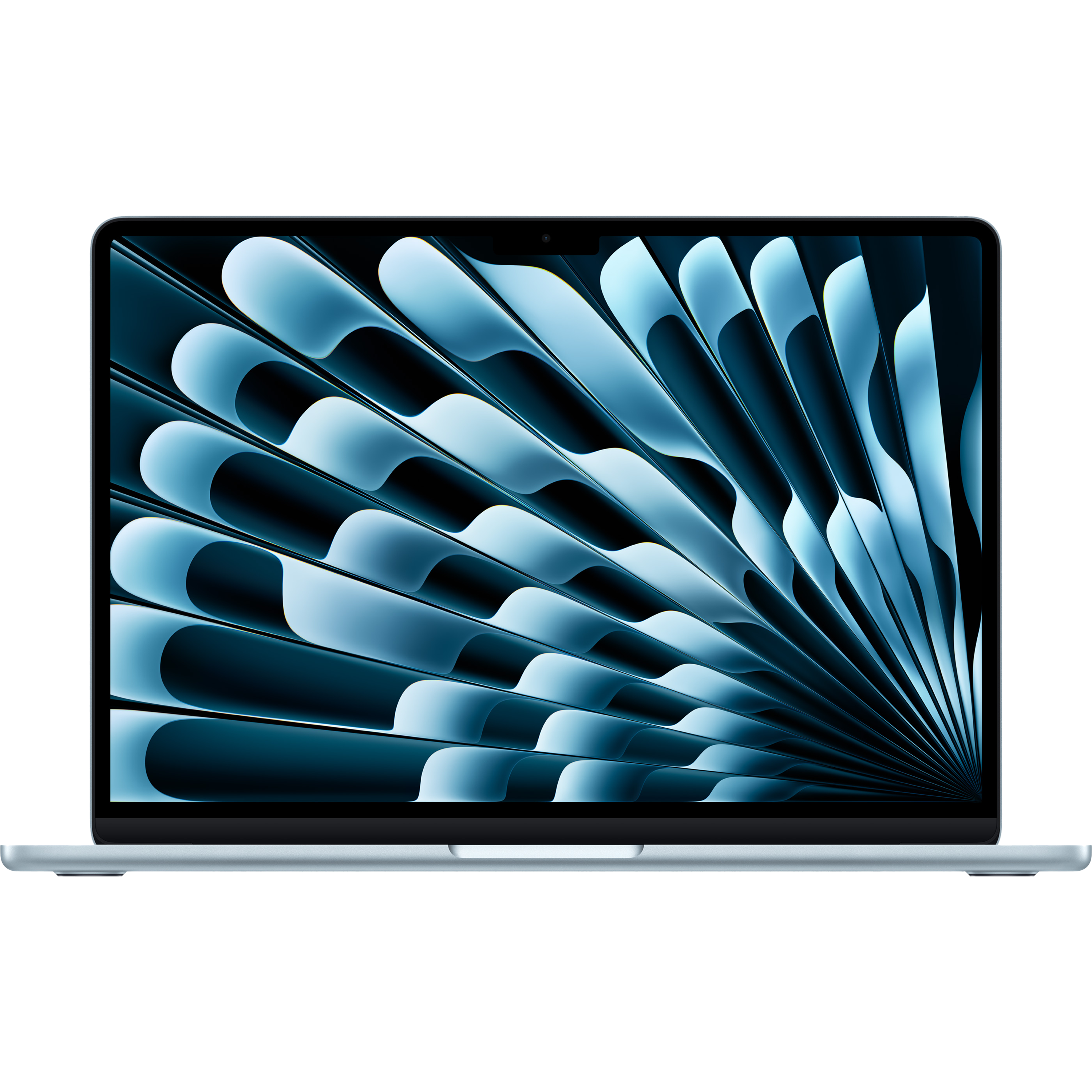 מחשב נייד Apple MacBook Air 13 - MC6V4HB/A M4 chip 10‑core CPU and 10‑core GPU 512GB SSD 24GB RAM - צבע כחול שמיים שנה אחריות ע