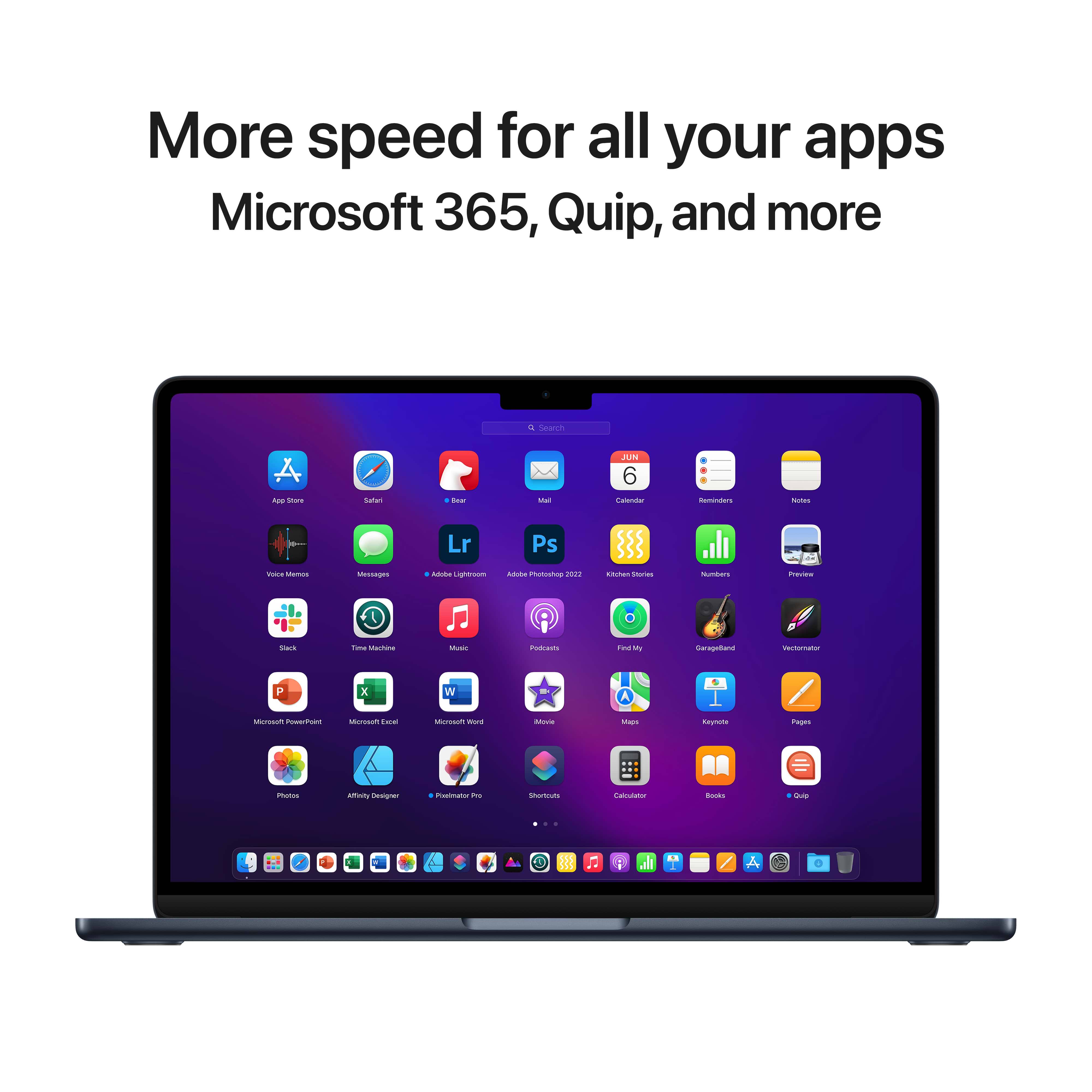 מחשב נייד Apple MacBook Air 13 - MC7X4HB/A - M2 Chip 8-Core CPU 8-Core GPU 256GB SSD 16GB Unified Memory - צבע שחור חצות שנה אחריות ע