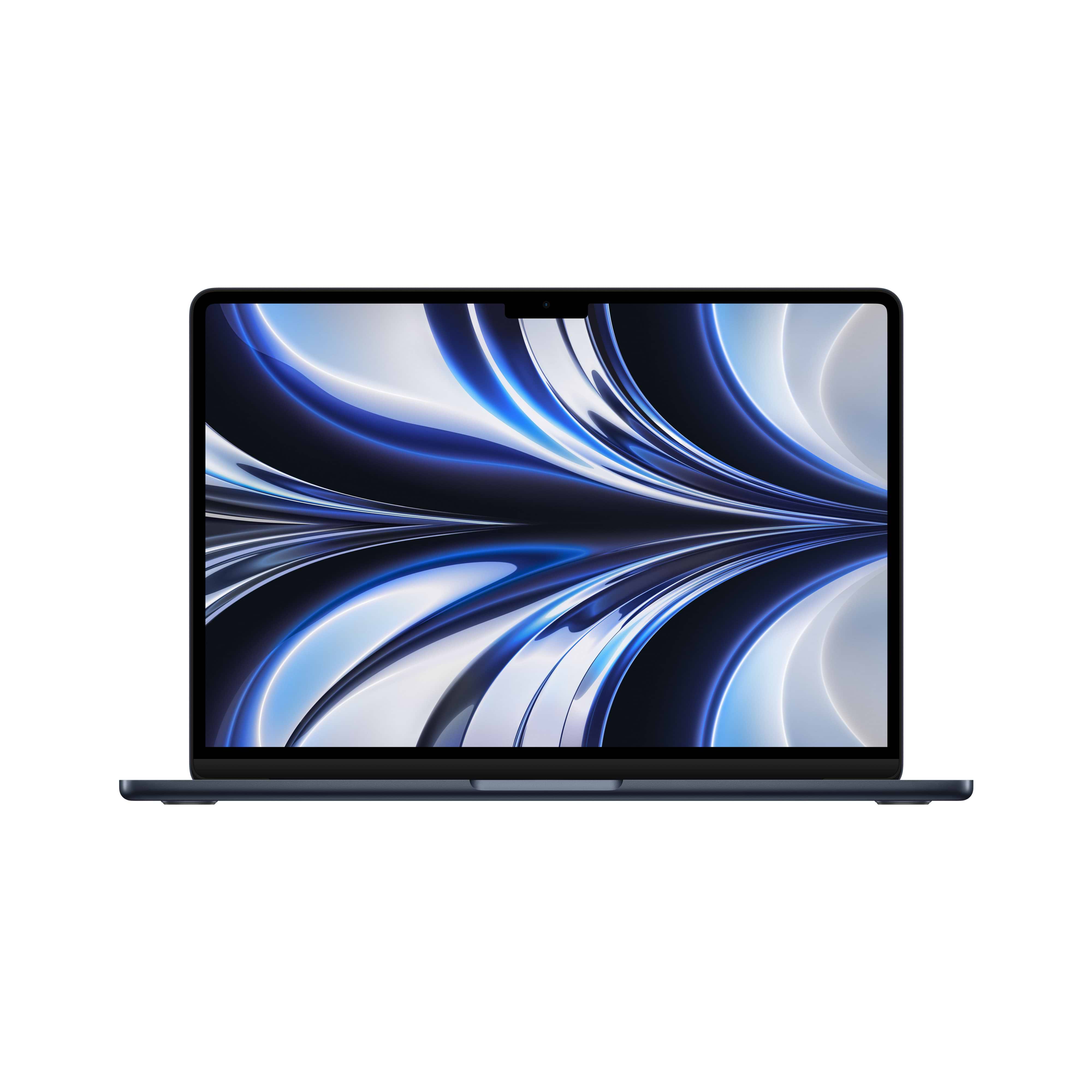 מחשב נייד Apple MacBook Air 13 - MC7X4HB/A - M2 Chip 8-Core CPU 8-Core GPU 256GB SSD 16GB Unified Memory - צבע שחור חצות שנה אחריות ע