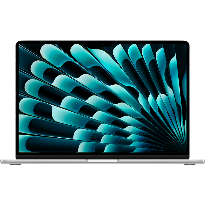 מחשב נייד Apple MacBook Air 15 - MW1G3HB/A M4 chip 10‑core CPU and 10‑core GPU 256GB SSD 16GB RAM - צבע כסוף שנה אחריות עי היבואן הרשמי