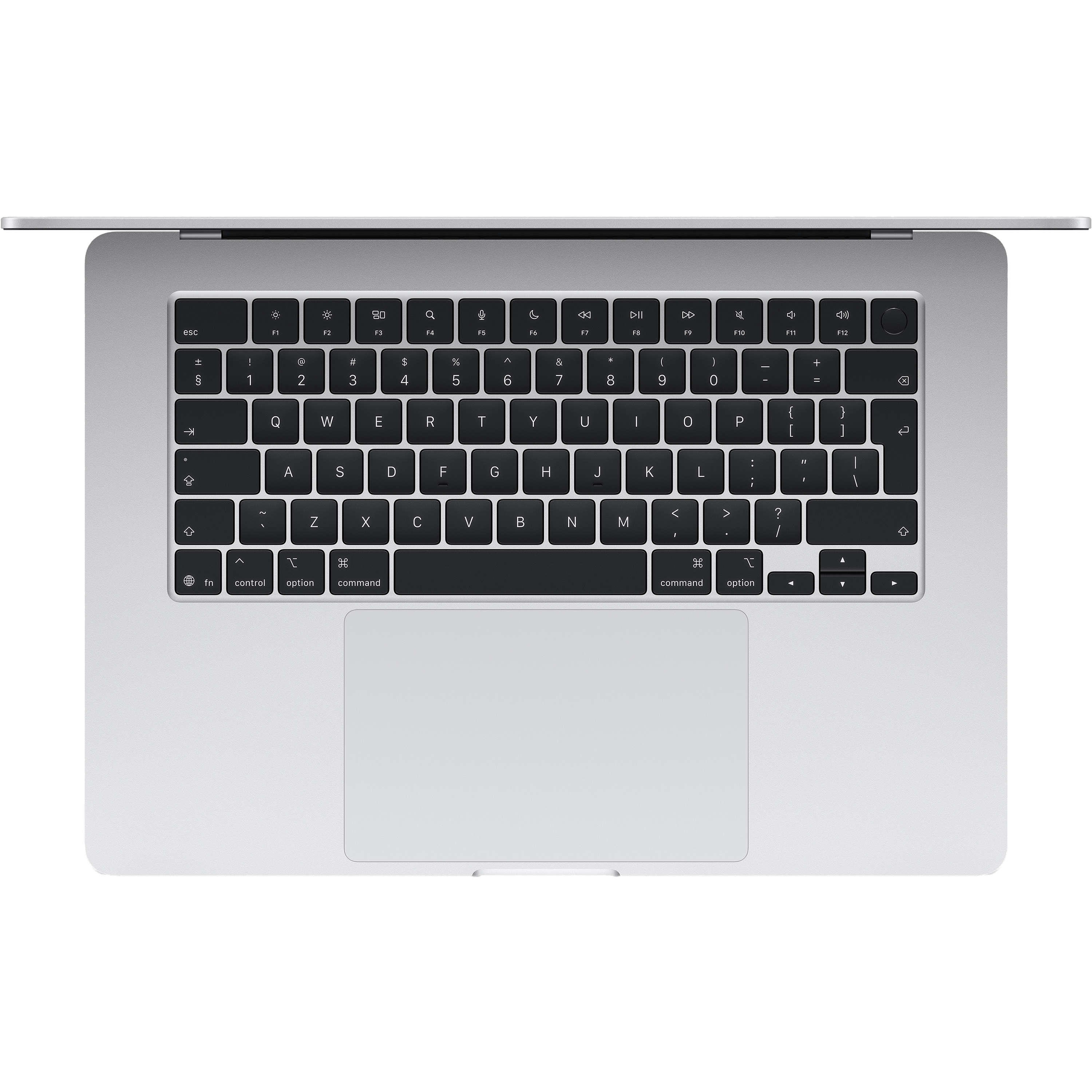 מחשב נייד Apple MacBook Air 15 - MW1G3HB/A M4 chip 10‑core CPU and 10‑core GPU 256GB SSD 16GB RAM - צבע כסוף שנה אחריות ע